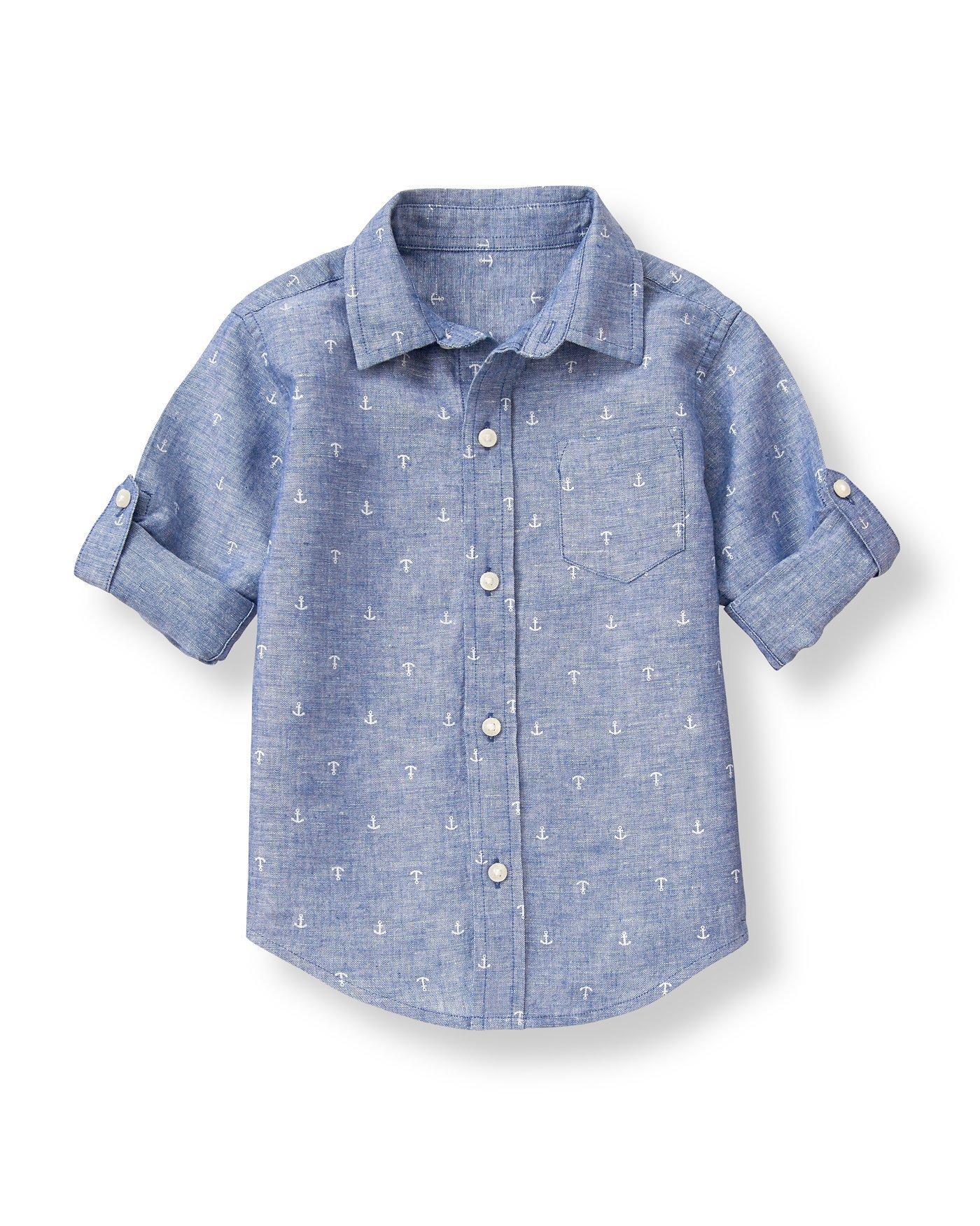 Anchor Print Shirt image number 0