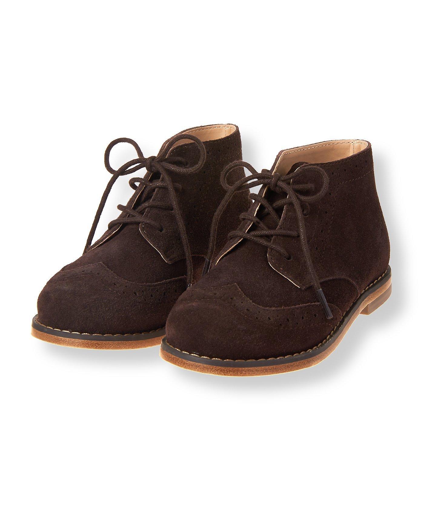 Suede Wingtip Boot image number 0