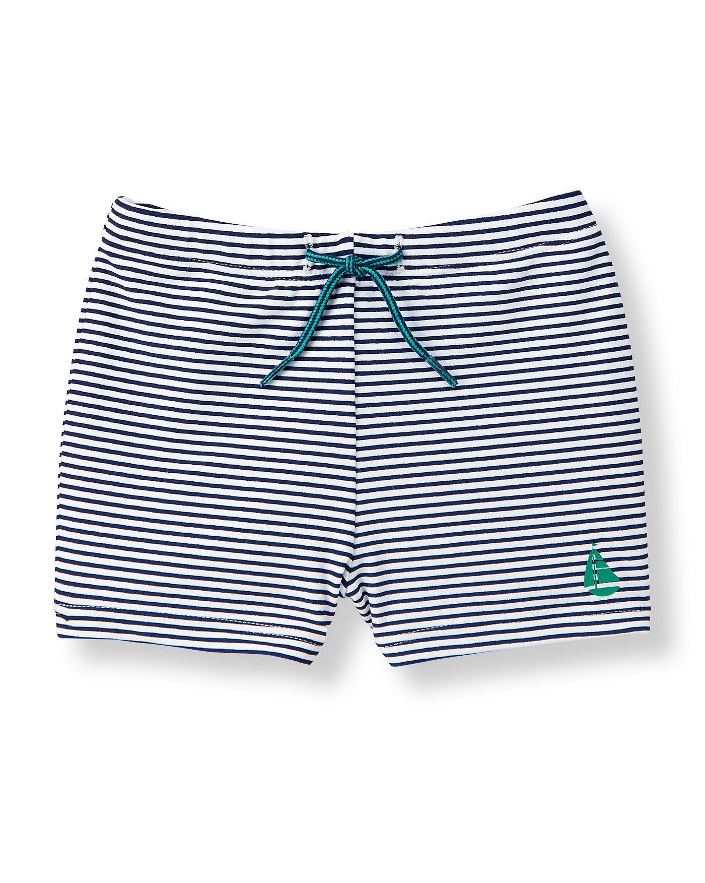 Striped Swim Short image number 0