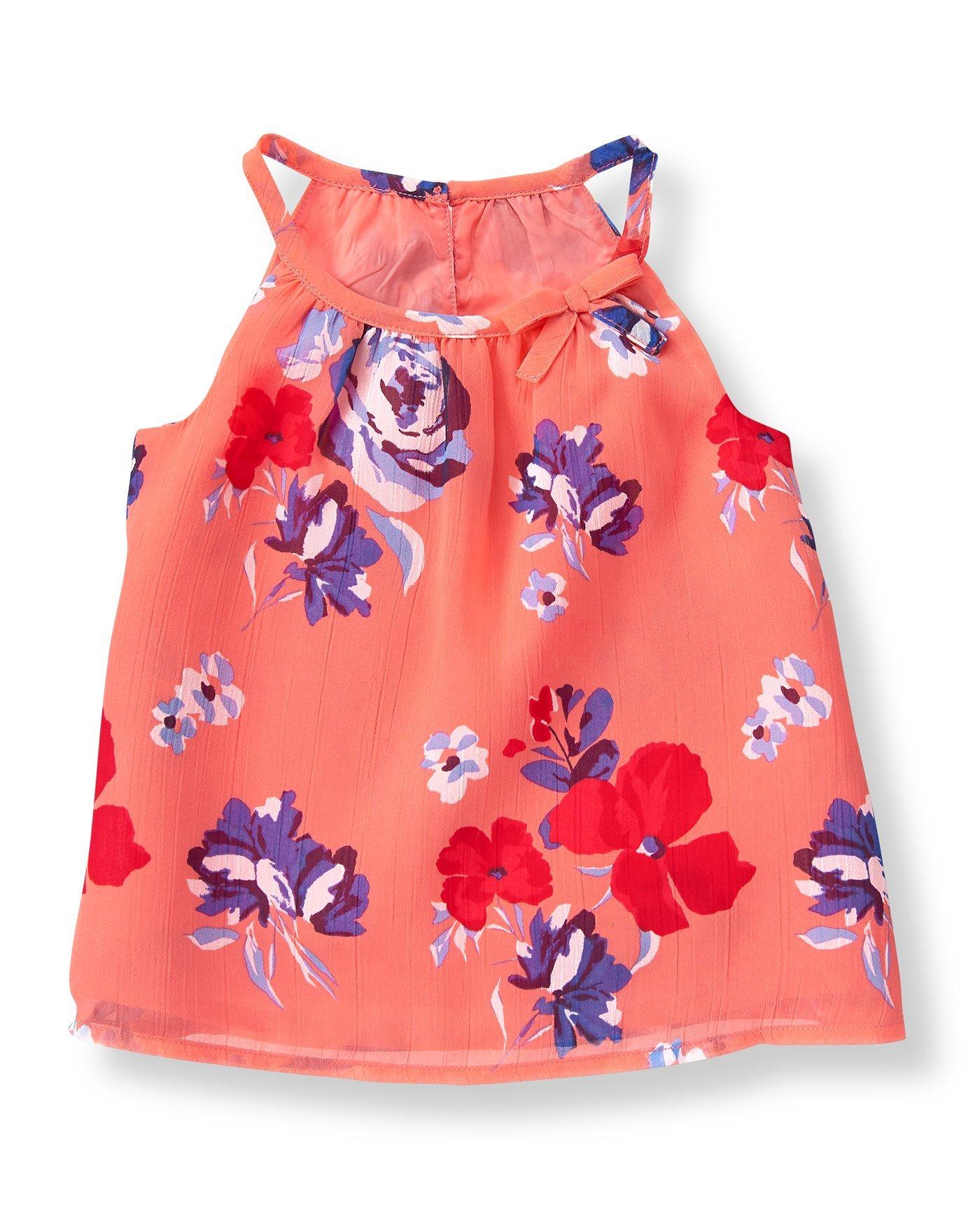 Floral Chiffon Top image number 0