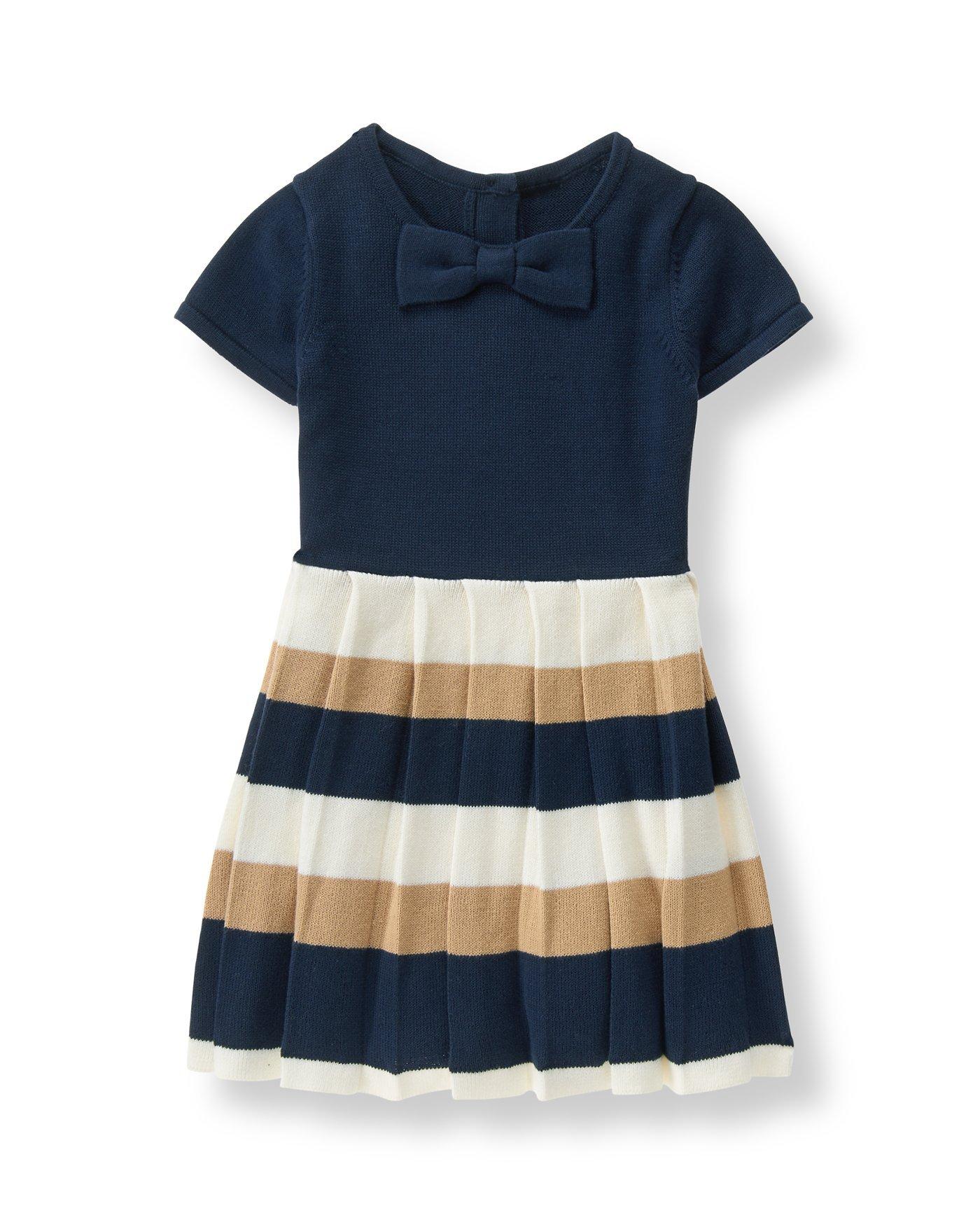 Striped Sweater Dress image number 0