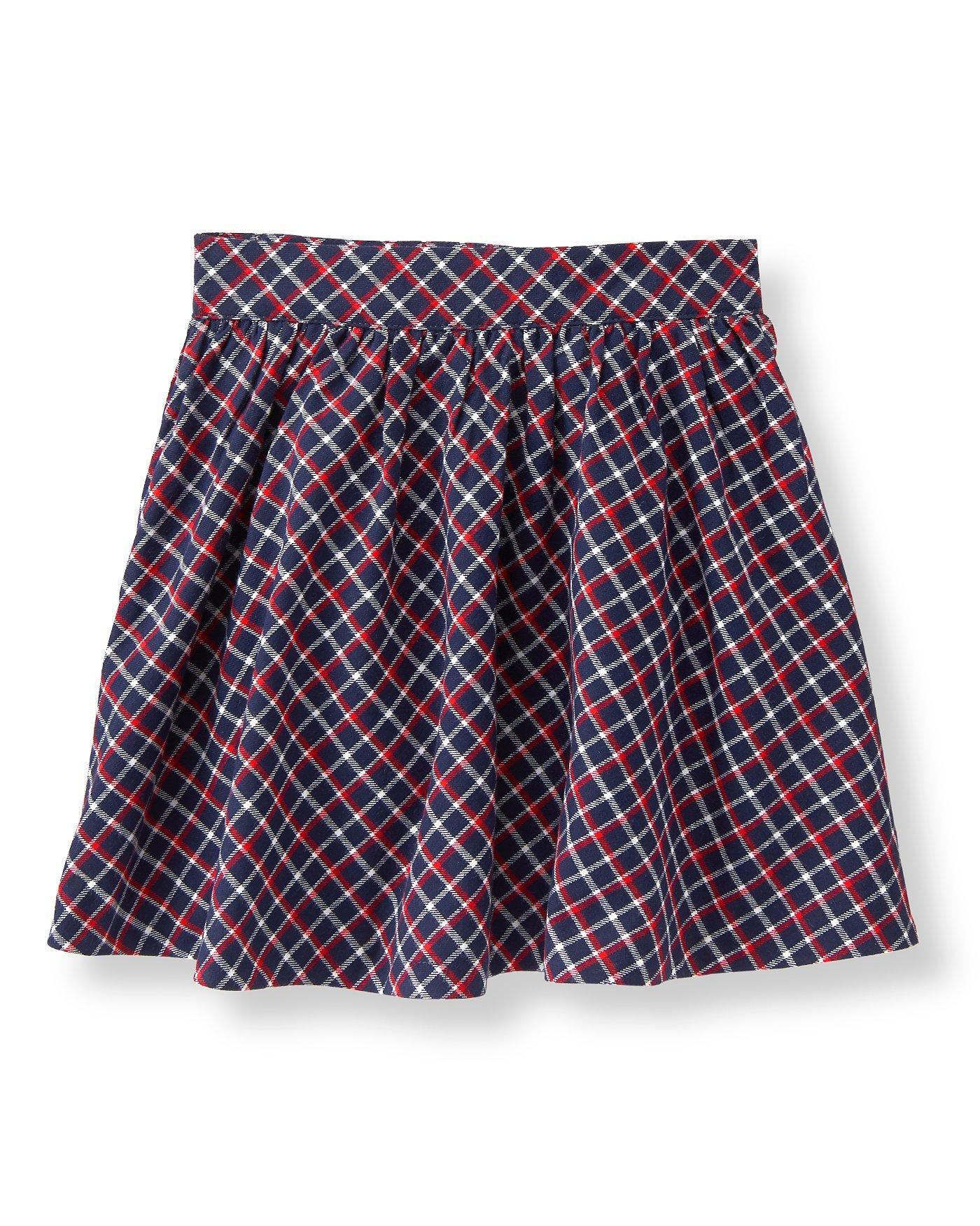 Plaid Twill Skirt image number 0