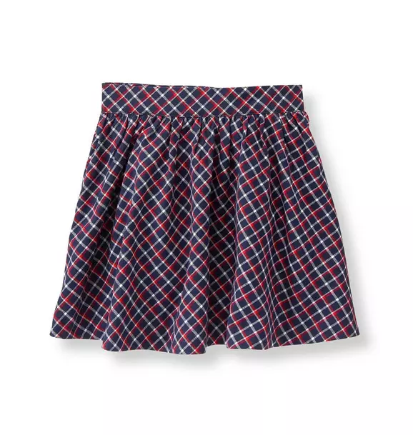 Plaid Twill Skirt image number 0