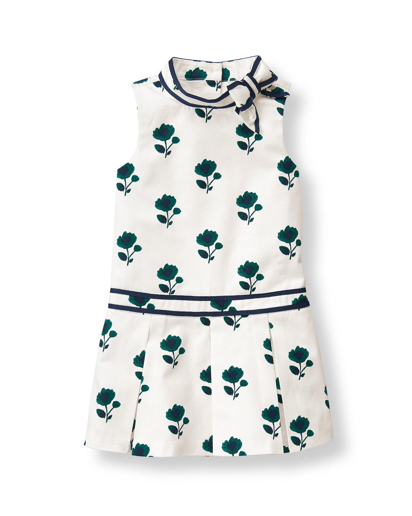 Pleated Floral Dress image number 0