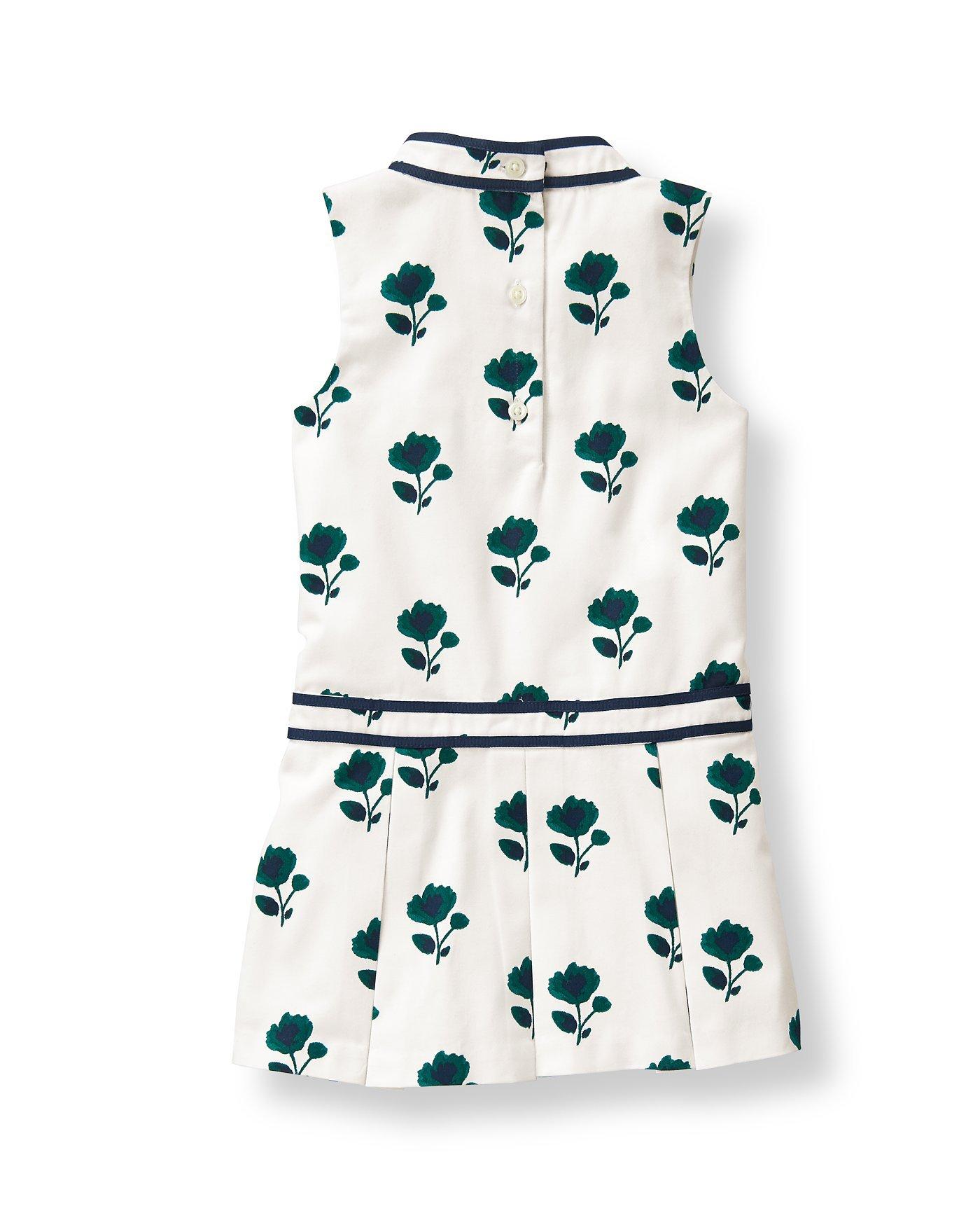 Pleated Floral Dress image number 1