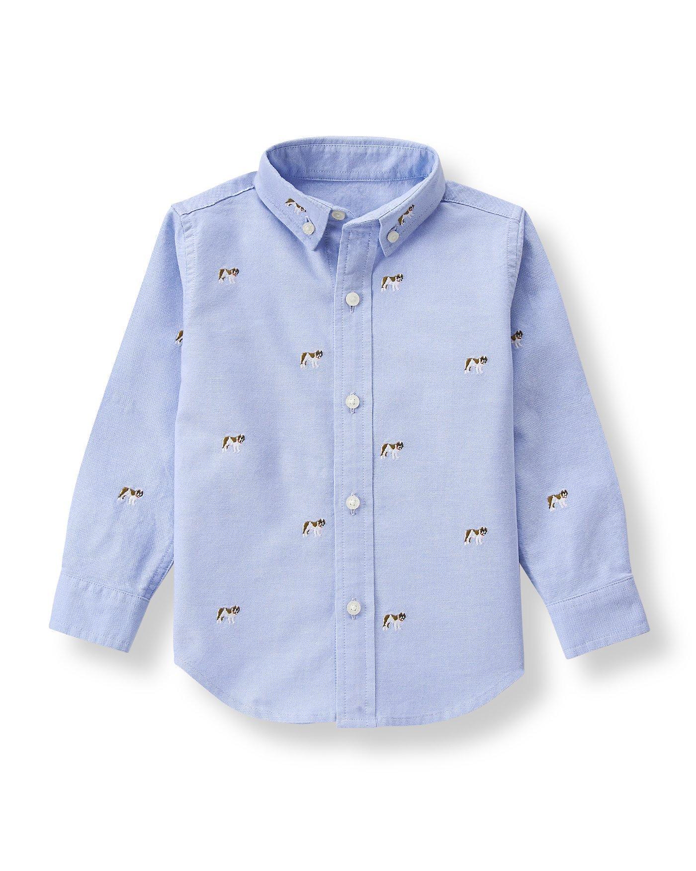 Embroidered Dog Shirt image number 0