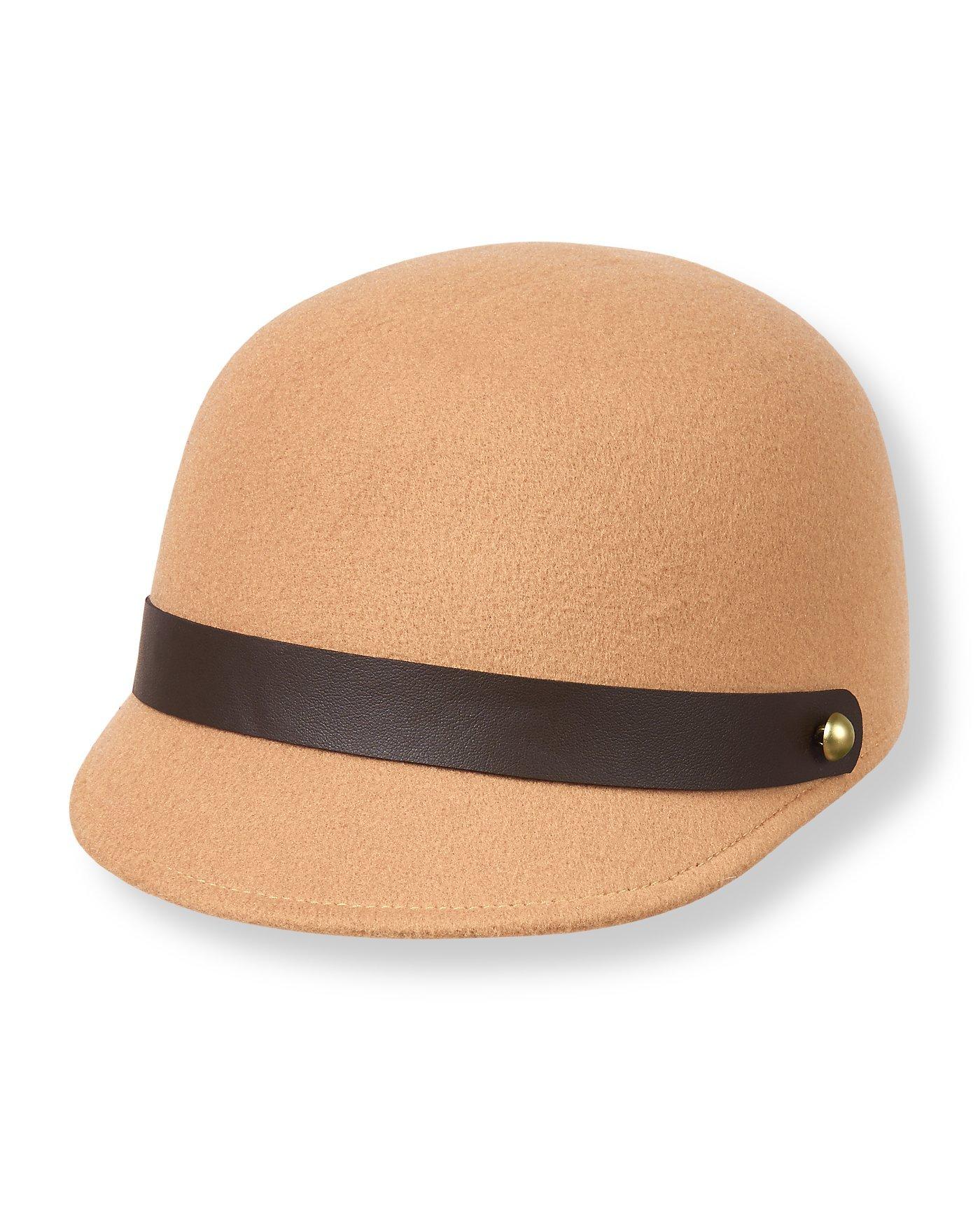 Collections Maple Felt Riding Hat by Janie and Jack