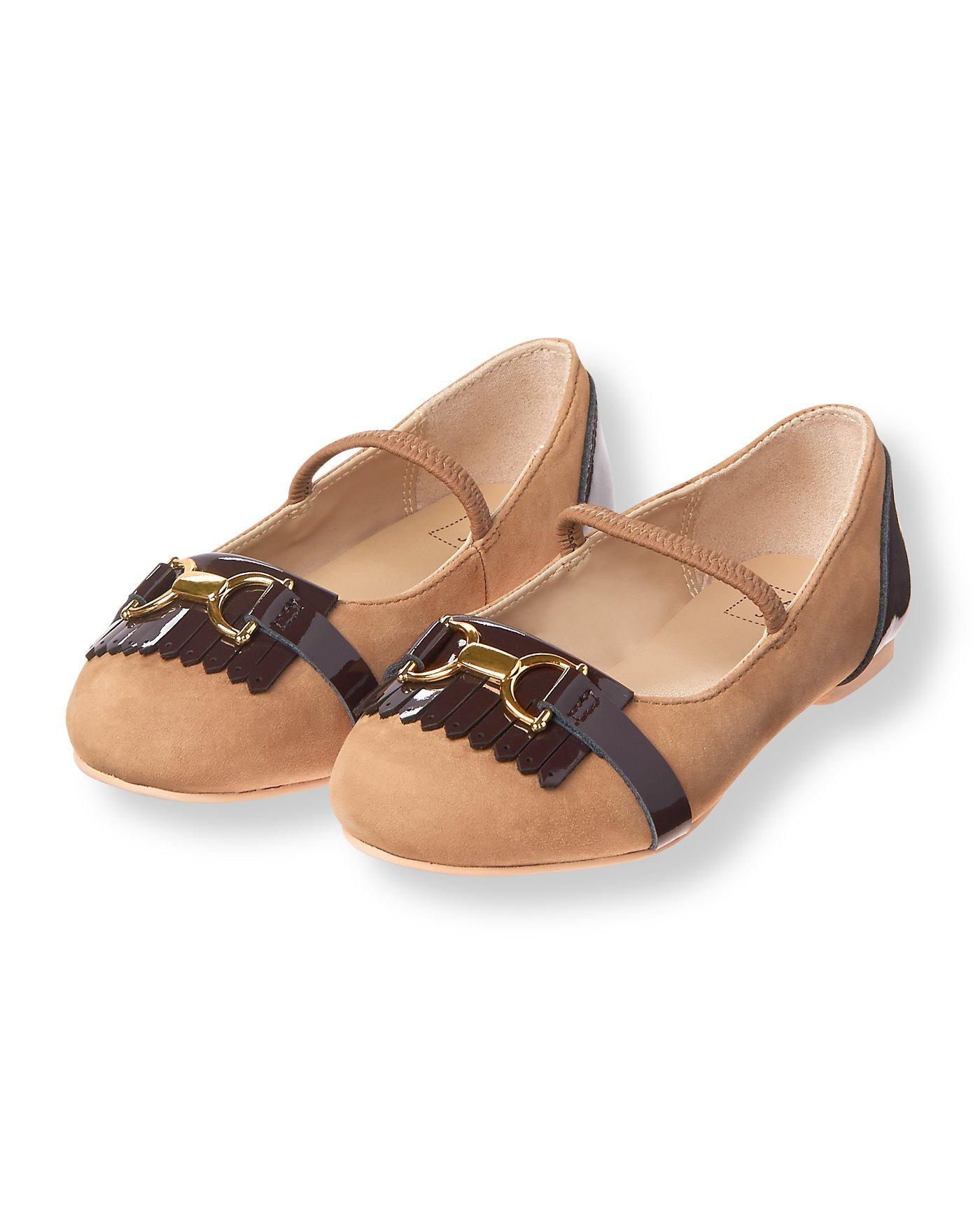 janie and jack ballet flats