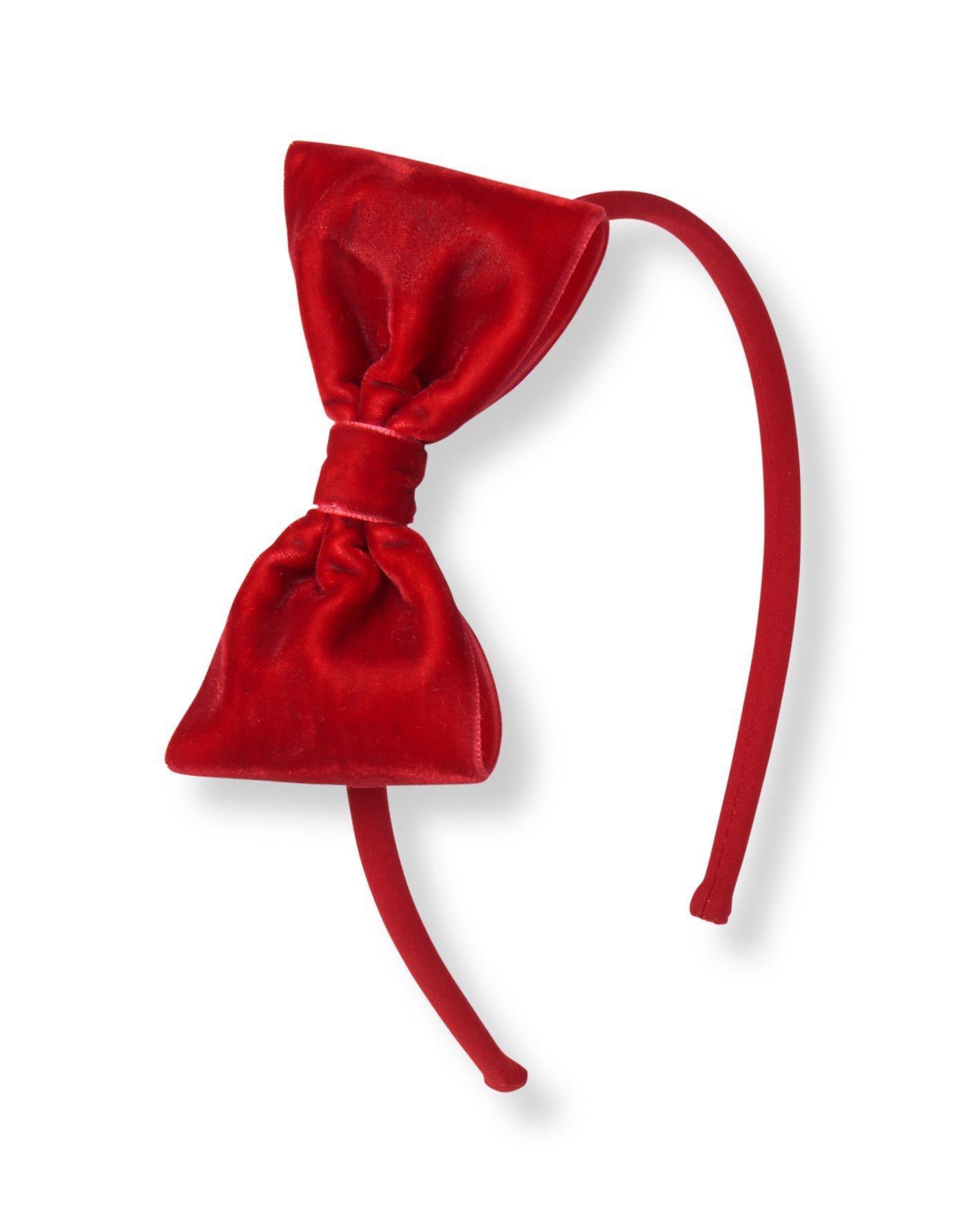 Velvet Bow Headband image number 0