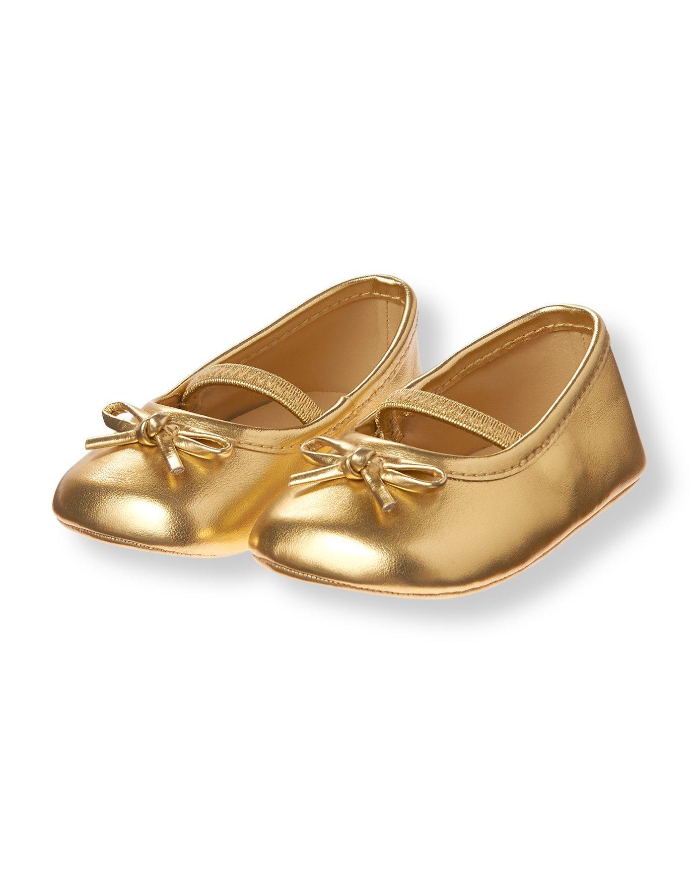 Metallic Crib Shoe image number 0