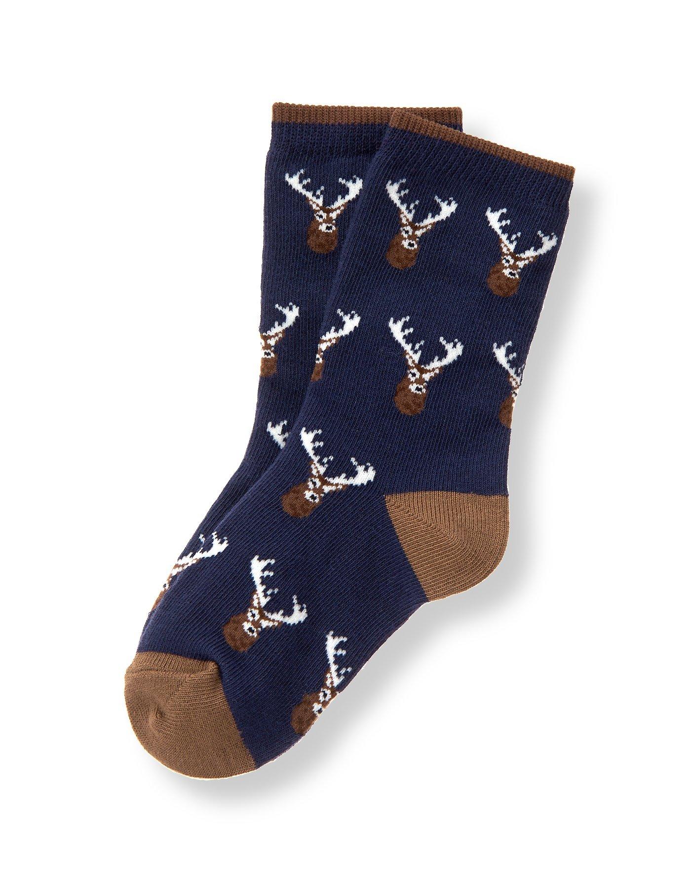 Reindeer Sock image number 0
