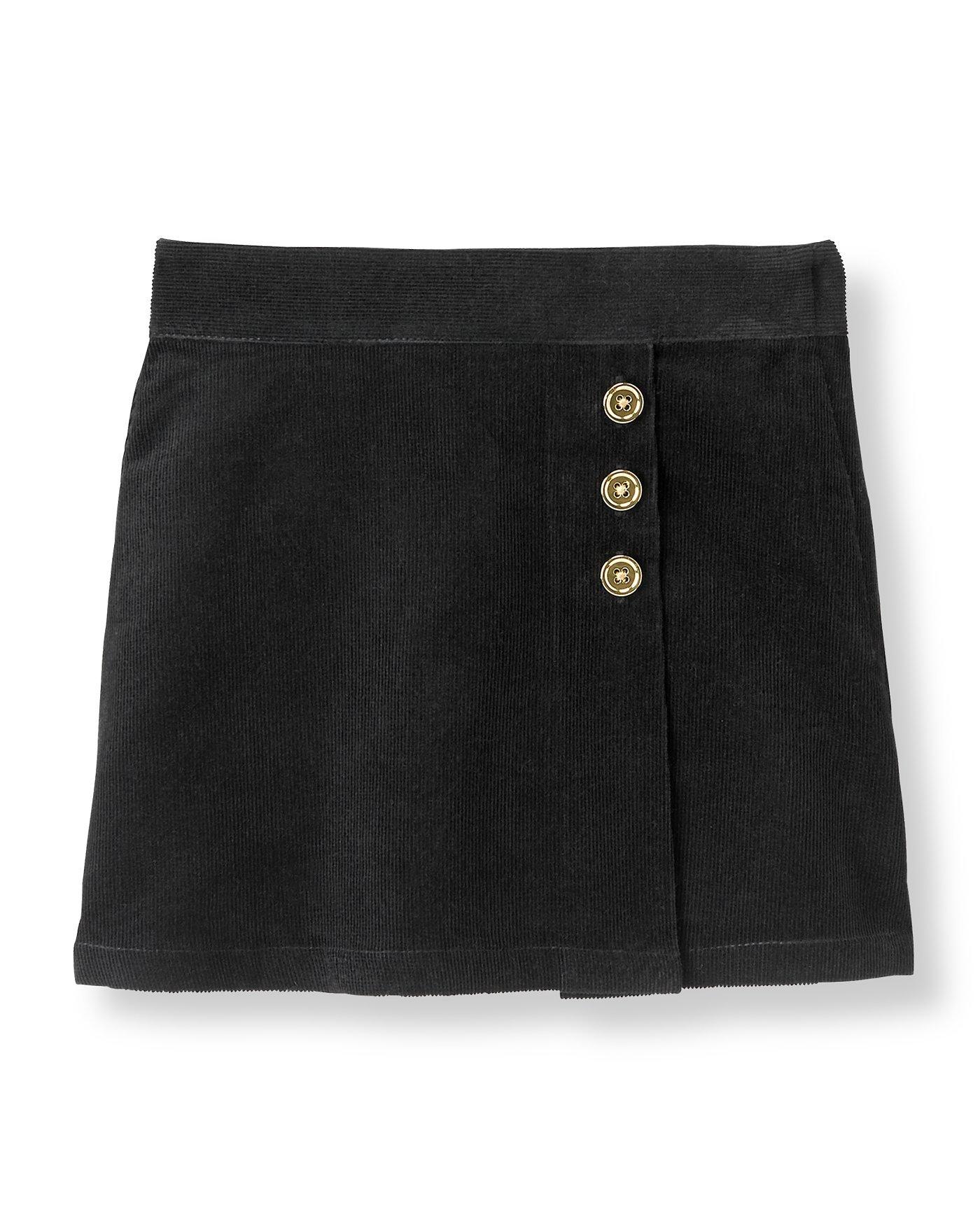 Black corduroy skirt on sale toddler