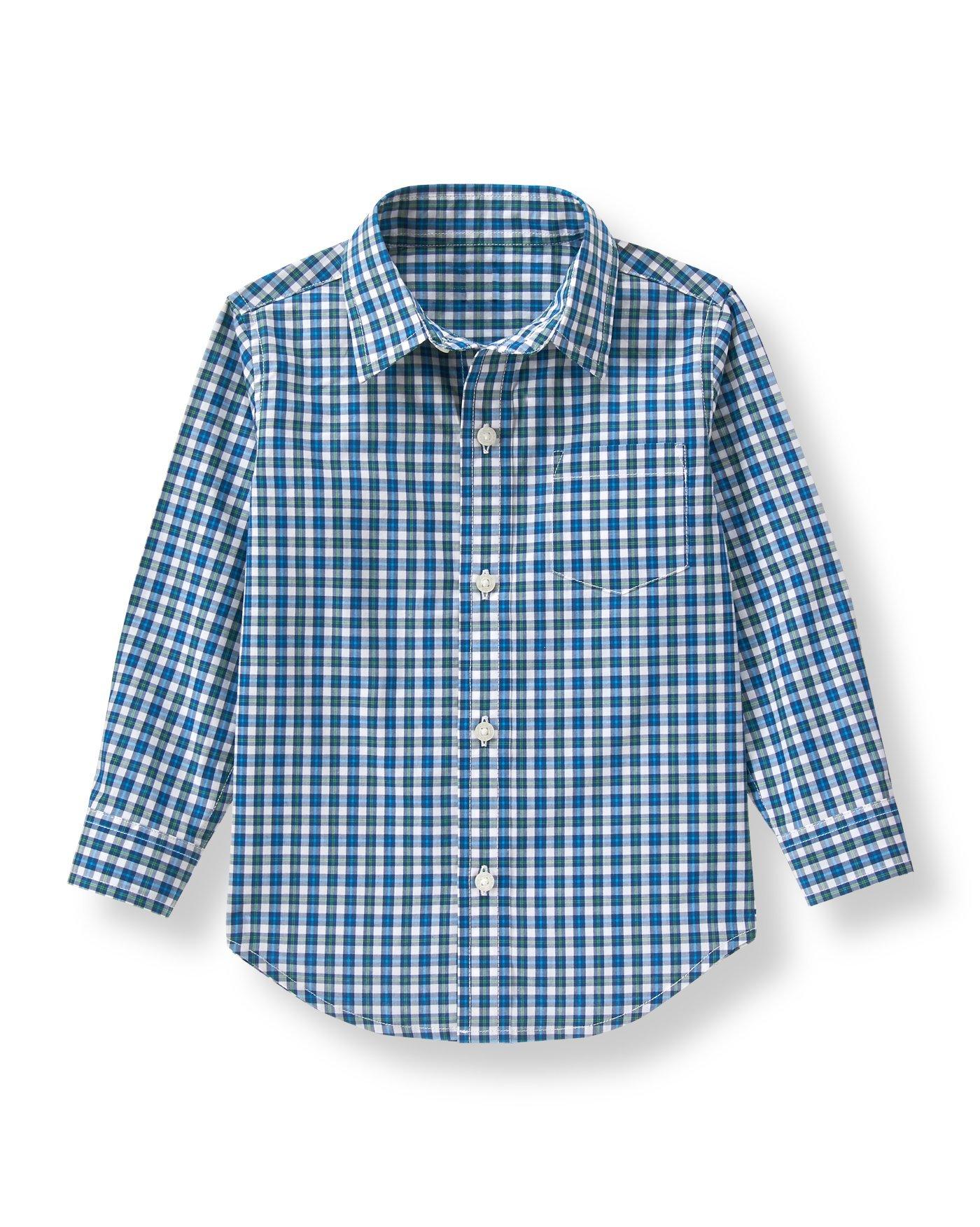 Plaid Poplin Shirt image number 0