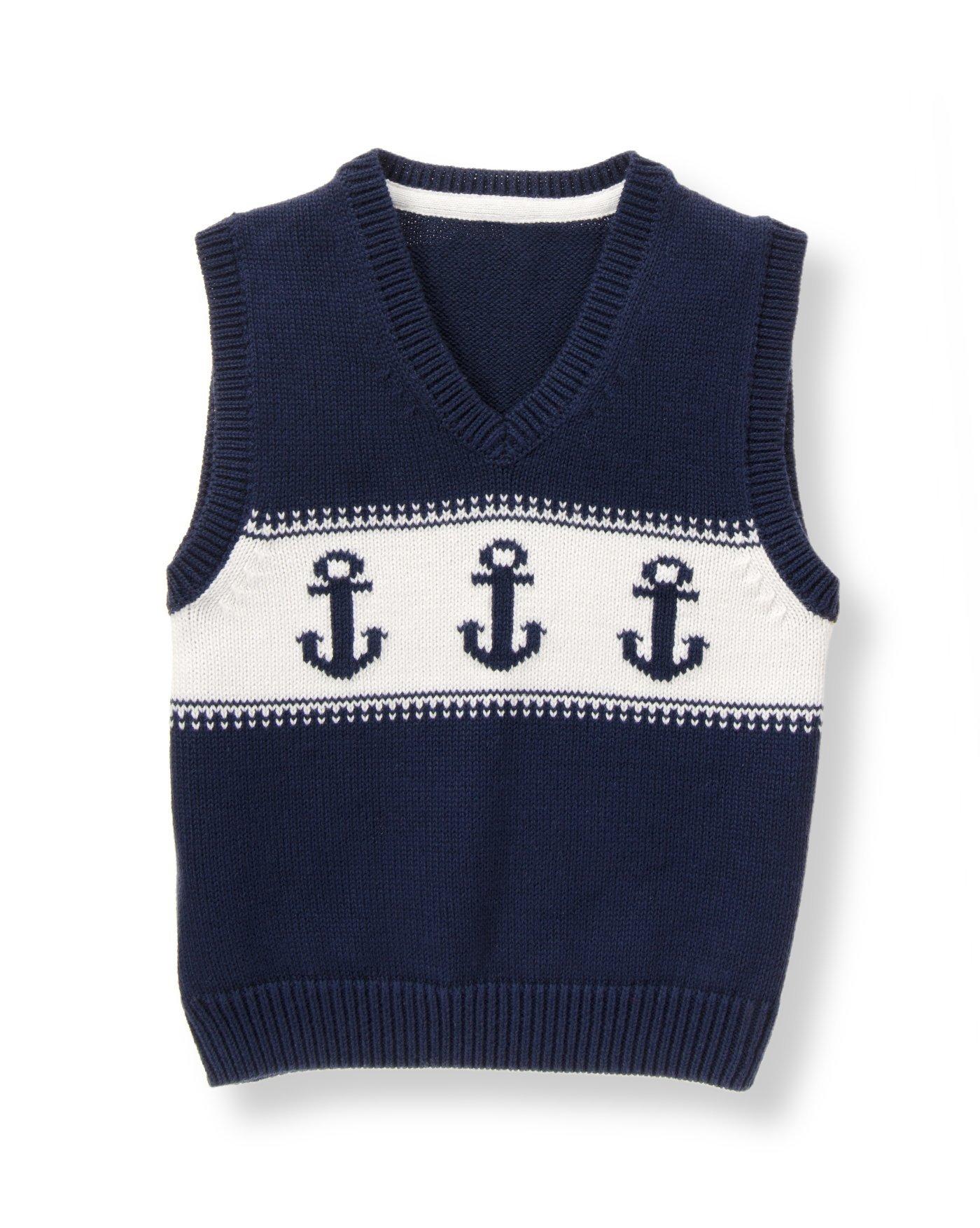 Anchor Sweater Vest image number 0