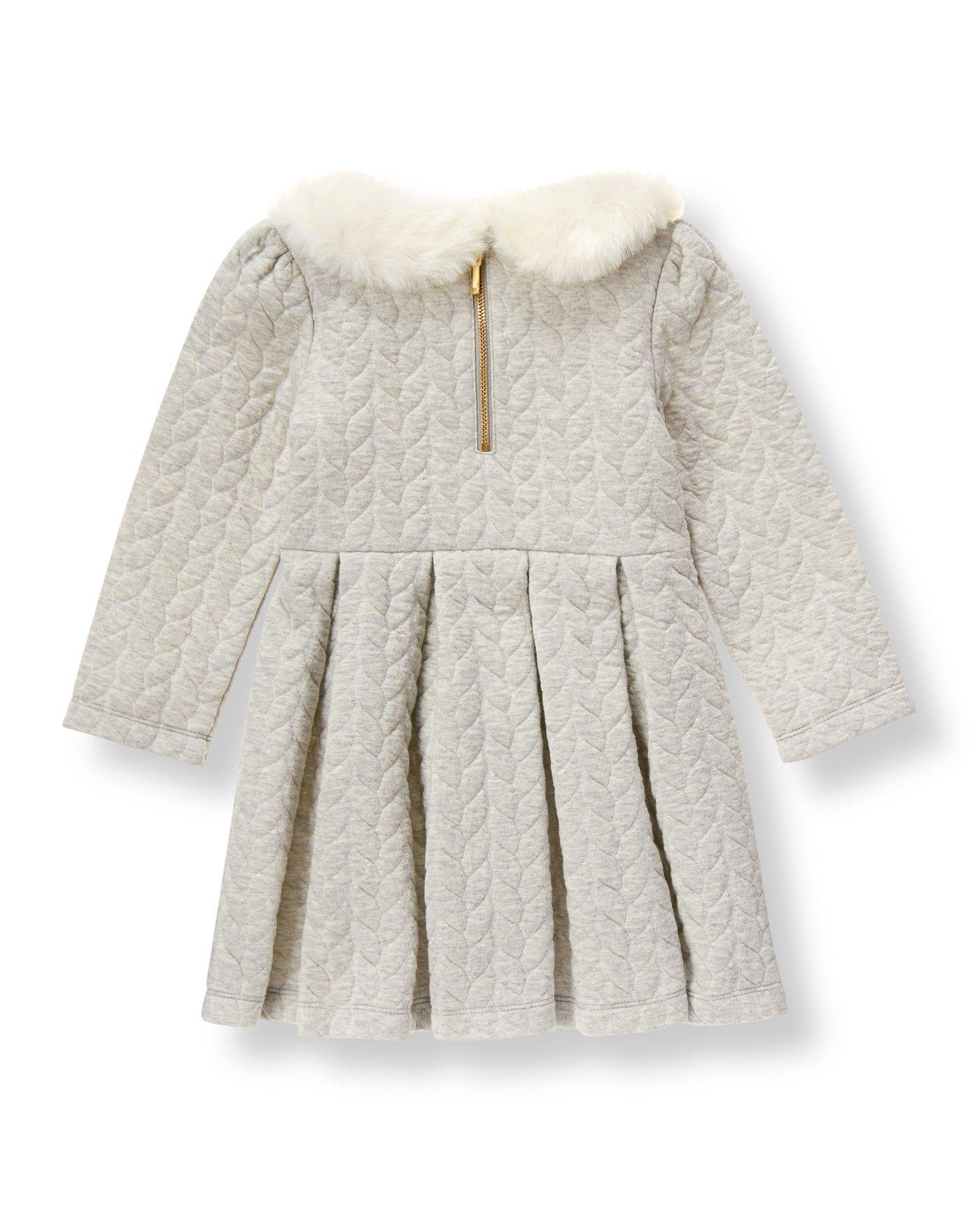 Quilted Jacquard Dress image number 1