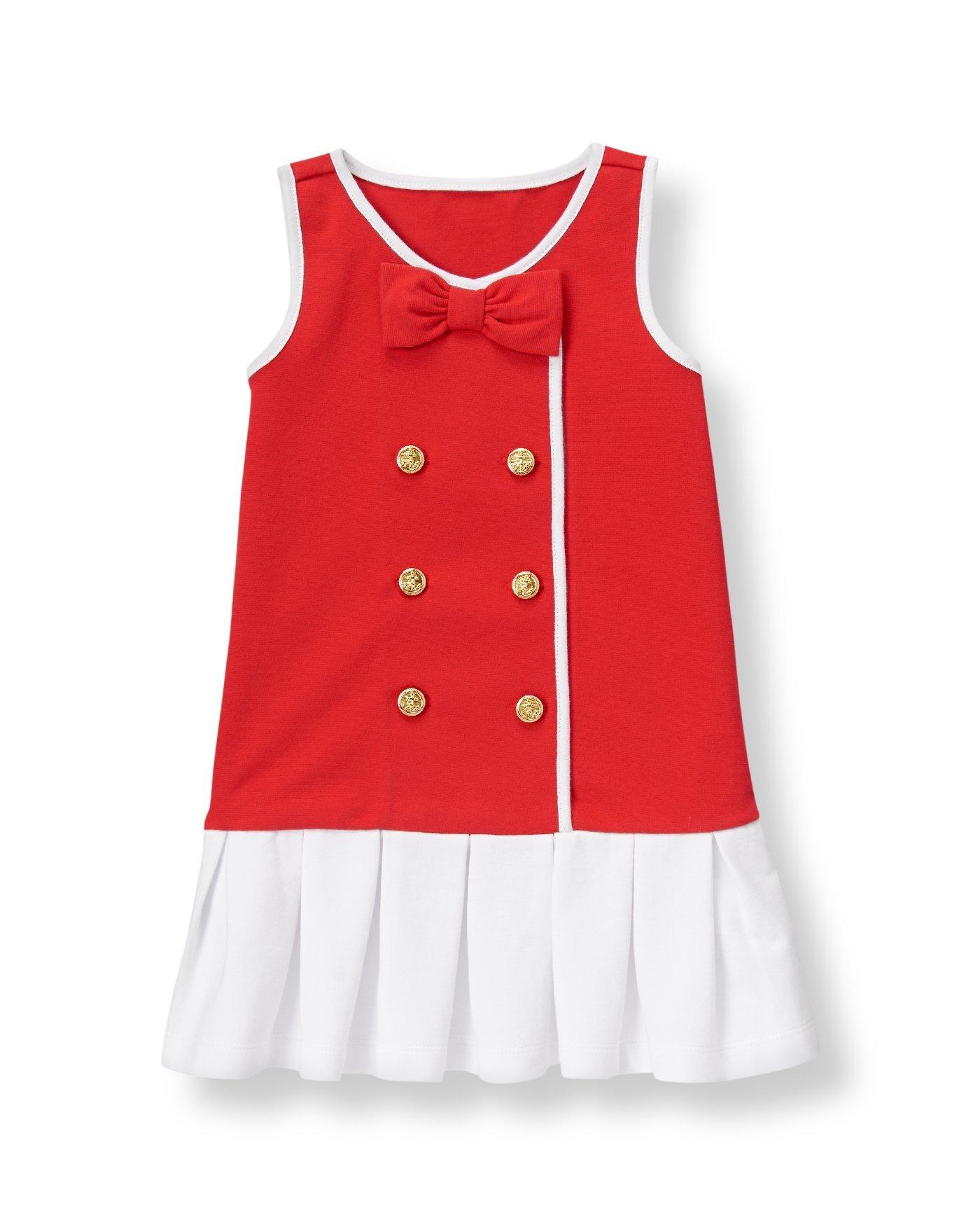 Janie and Jack Girls Nautical dress-Looks brand popular New