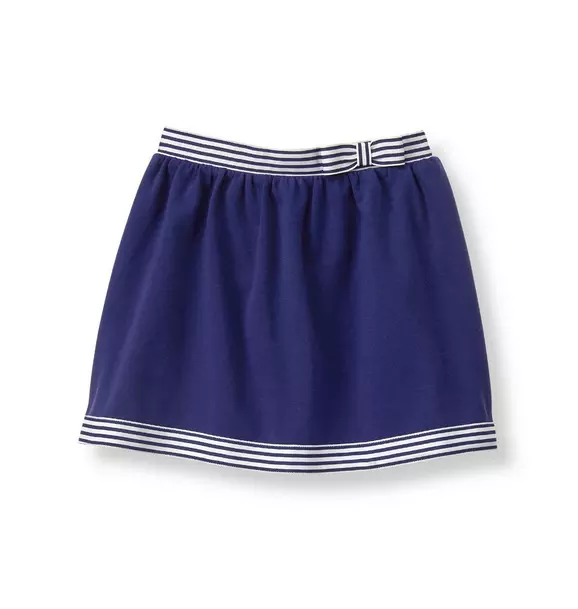 Striped Trim Skirt image number 0
