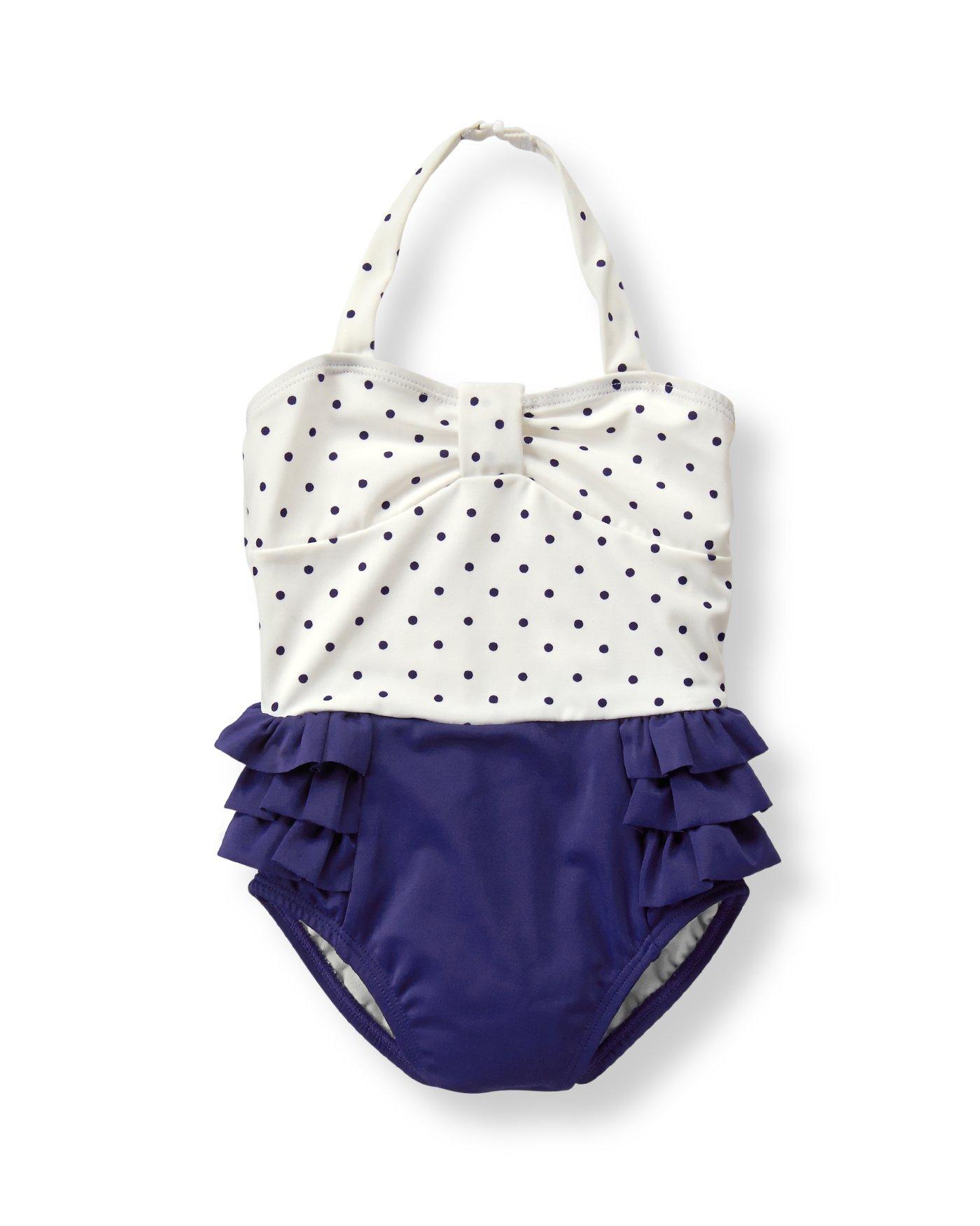 Polka Dot Swimsuit image number 0