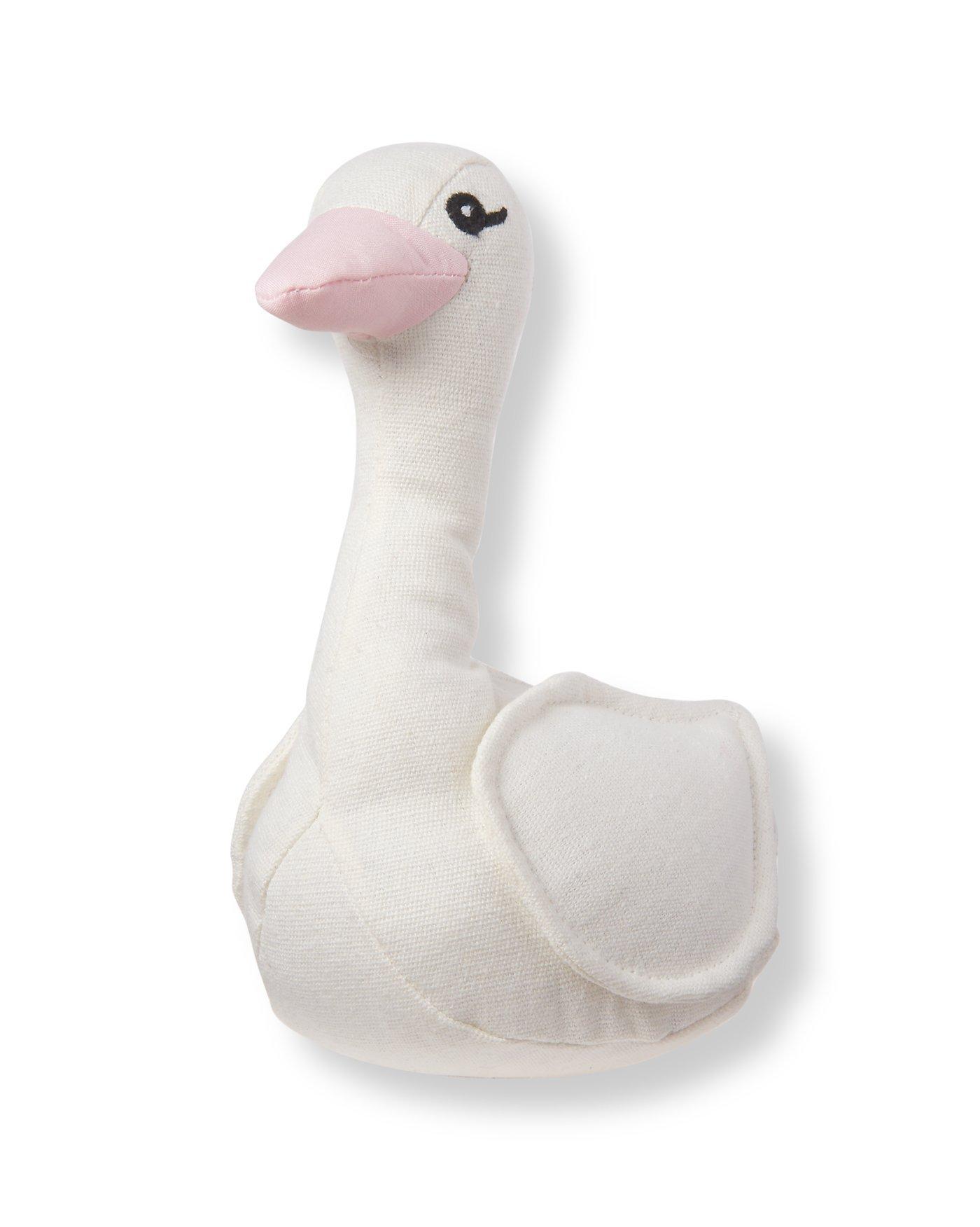Plush Swan Rattle image number 0