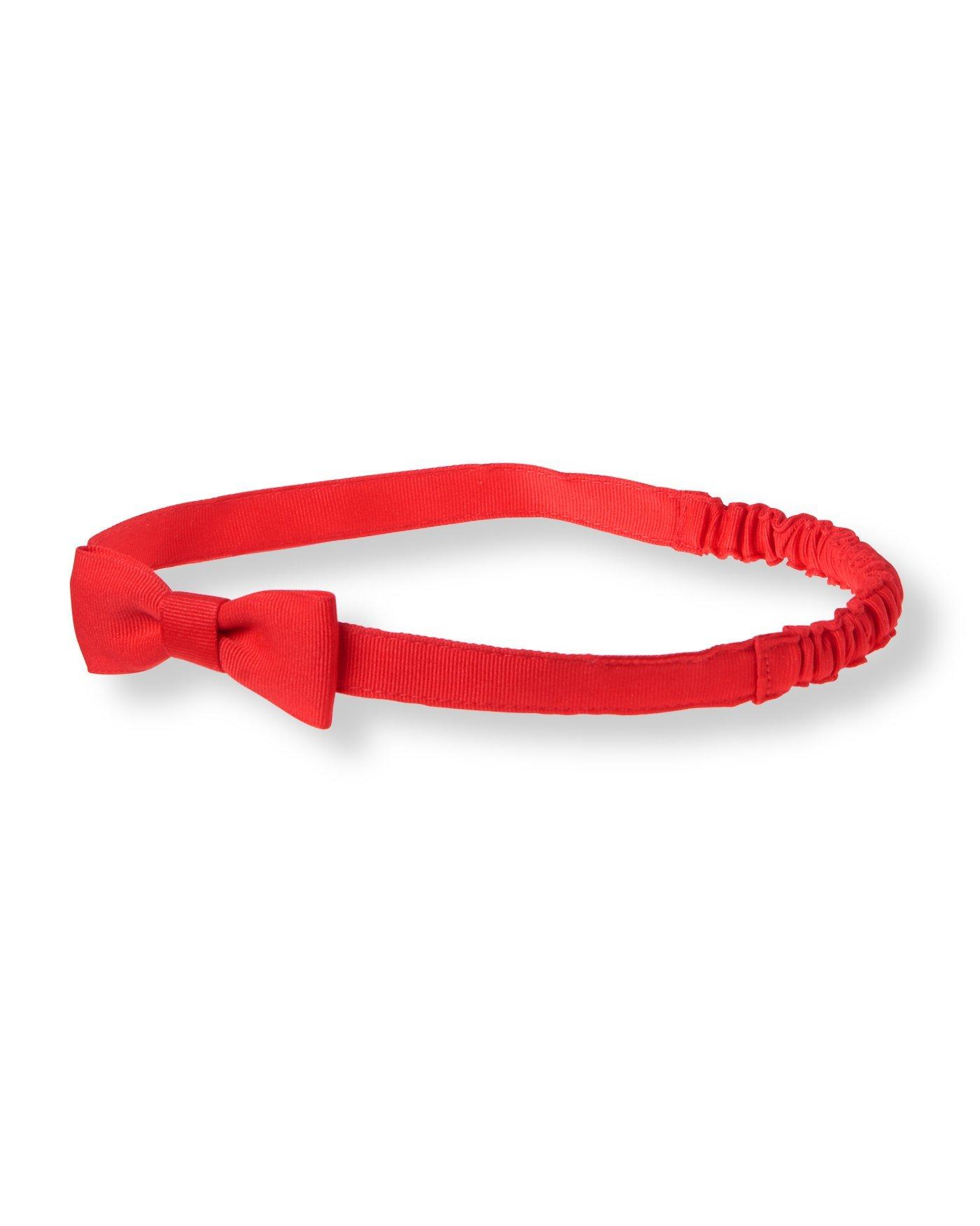 Baby Forever Red Heart Soft Bow Headband by Janie and Jack