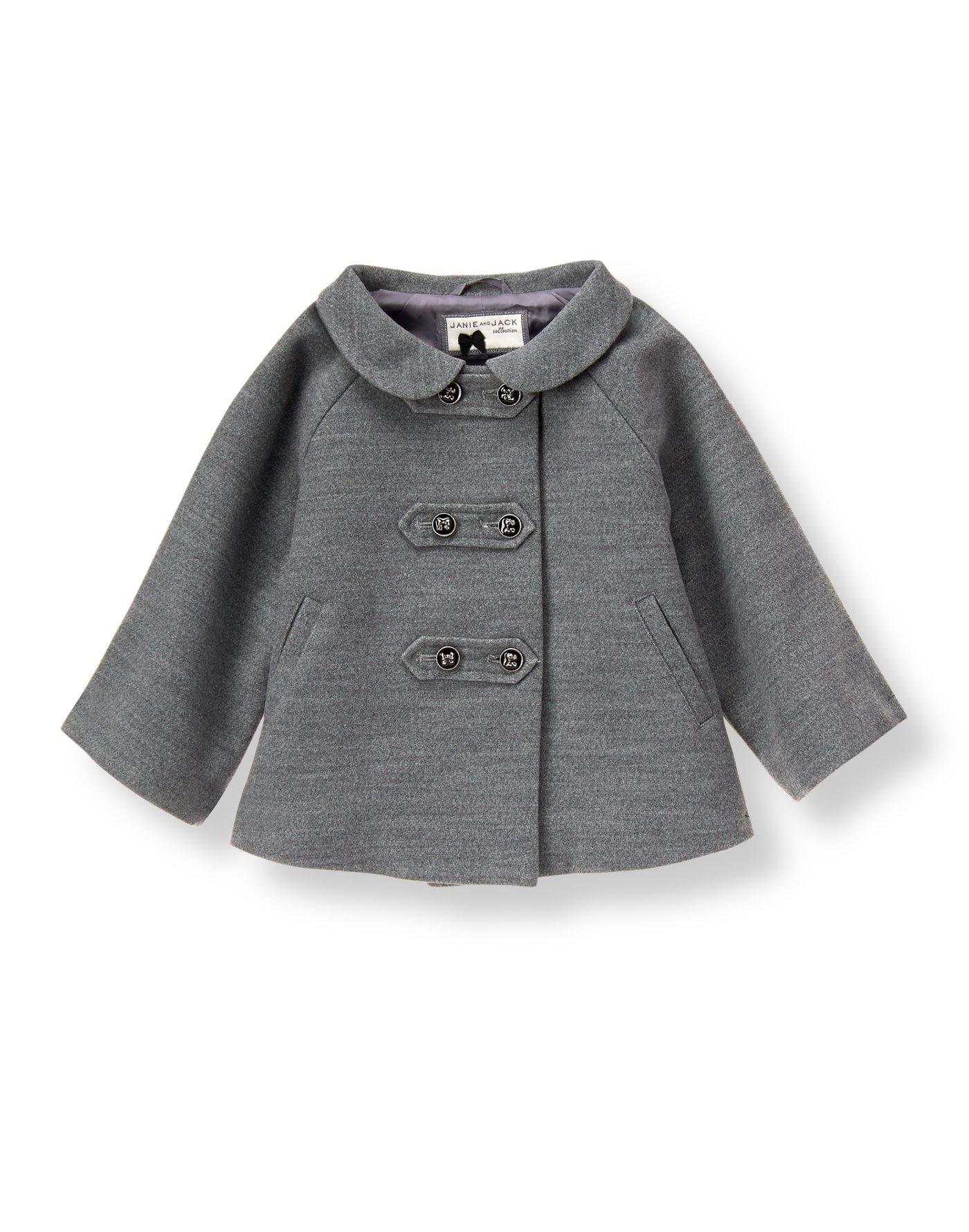 Double Button Swing Coat image number 0