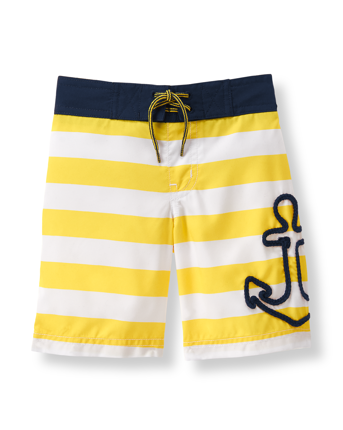 Anchor Stripe Swim Trunk image number 0