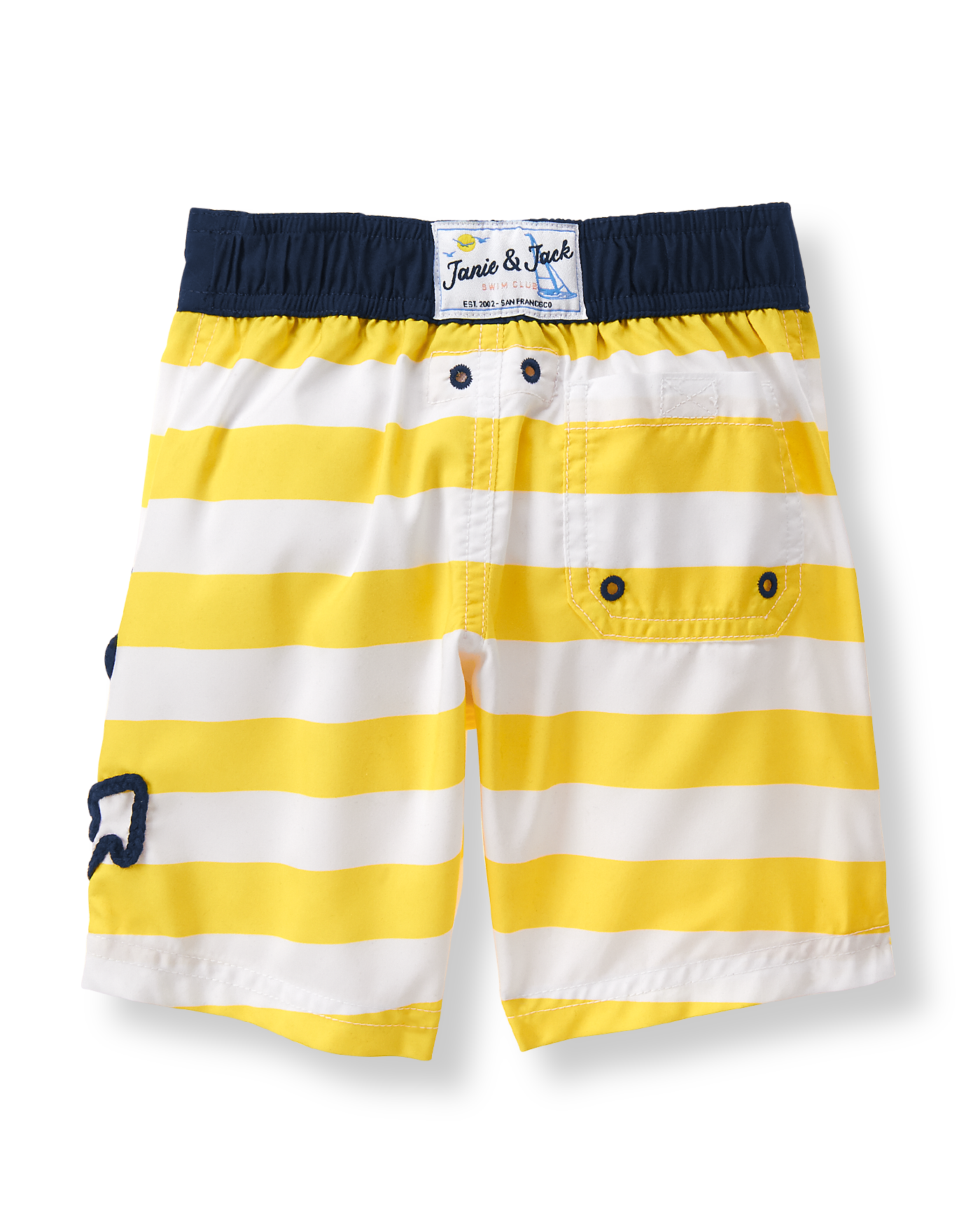 Anchor Stripe Swim Trunk image number 1