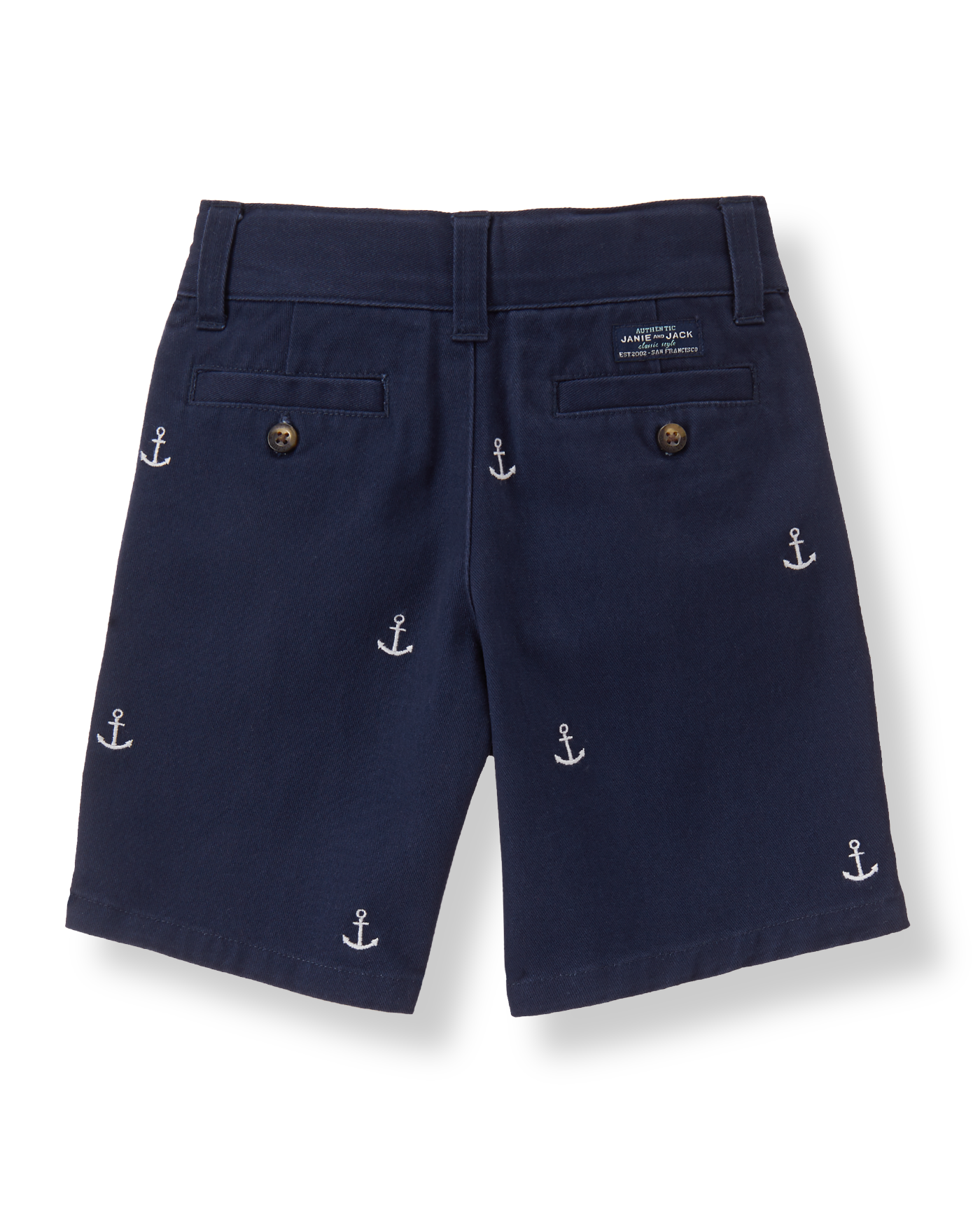 Embroidered Anchor Short image number 1