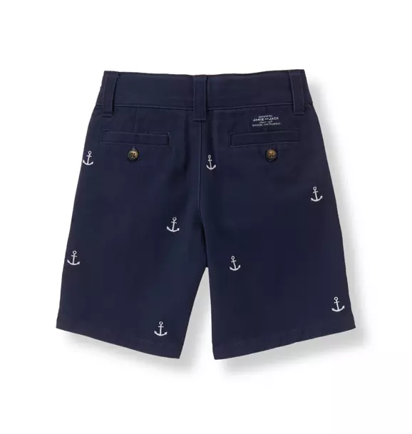 Embroidered Anchor Short image number 1