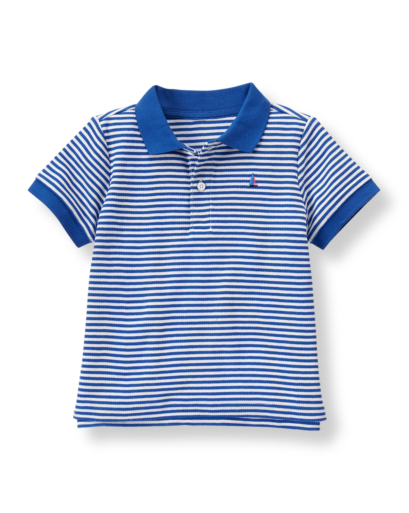 Short Sleeve Polo with Sailboat Insignia main image 1