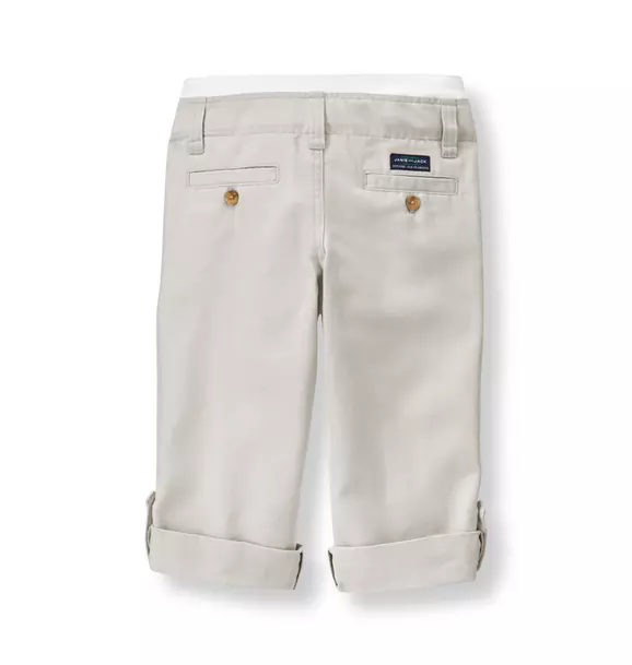 Roll-Cuff Canvas Pant image number 1