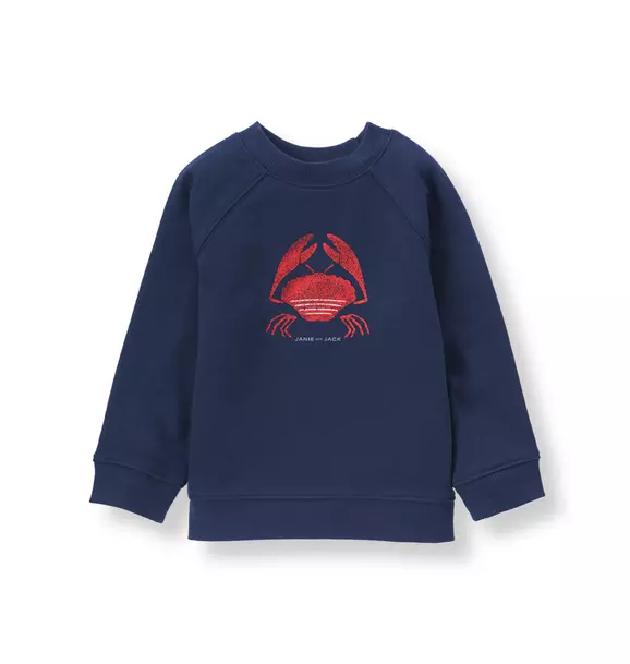 Crab Terry Pullover image number 0