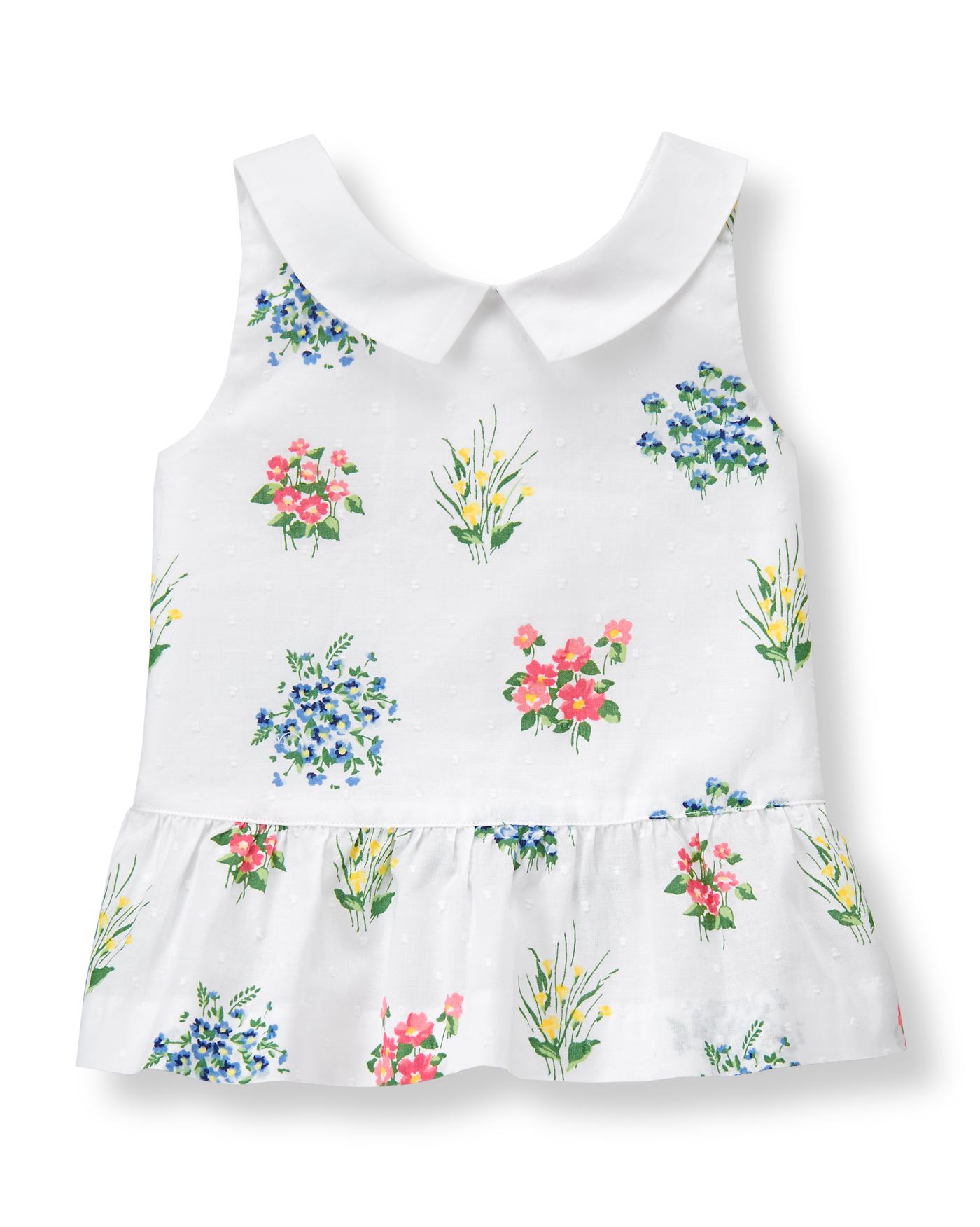 Floral Swiss Dot Top image number 0