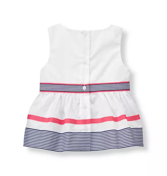 Striped Ribbon Top image number 1