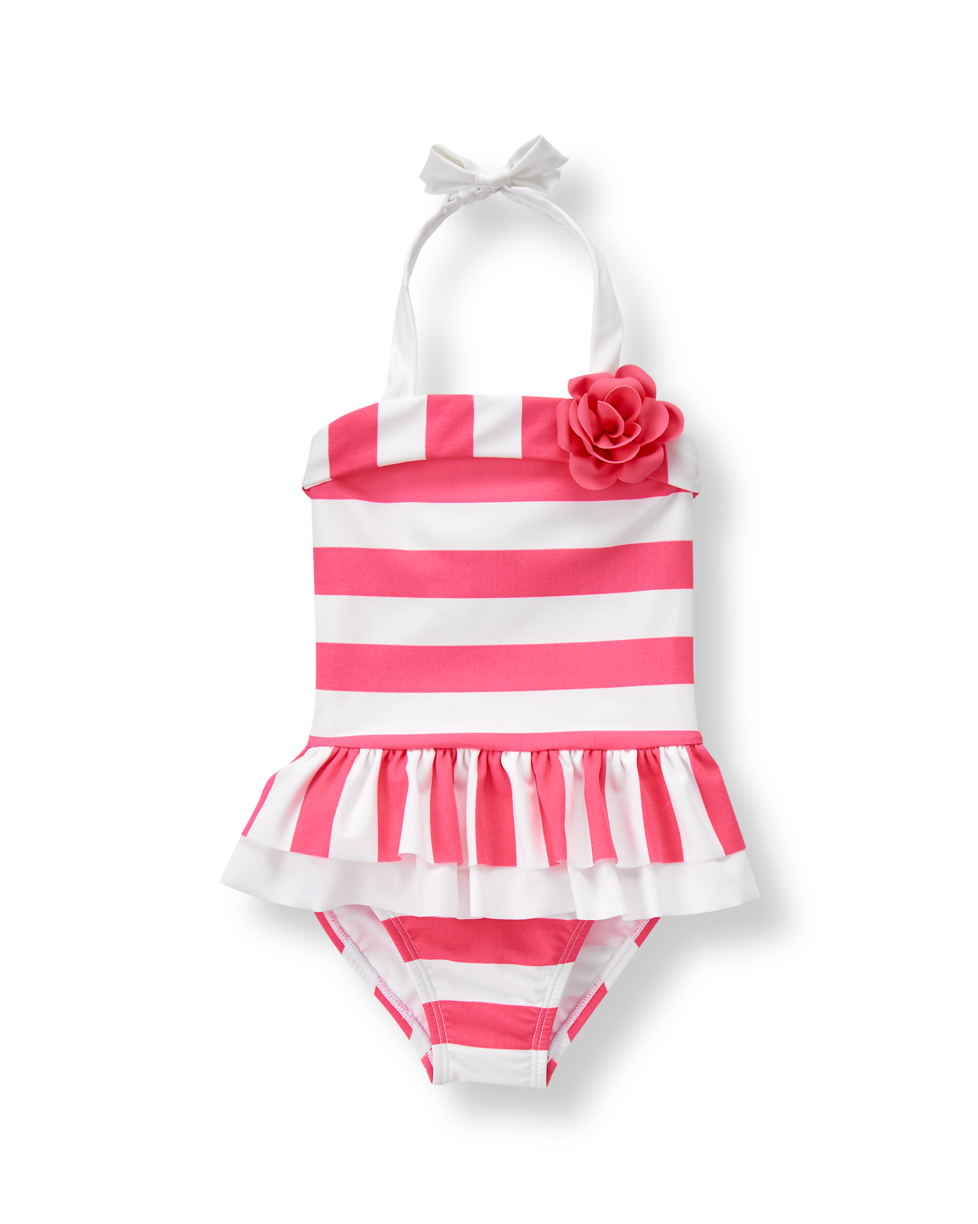 Striped Bloom Swimsuit image number 0