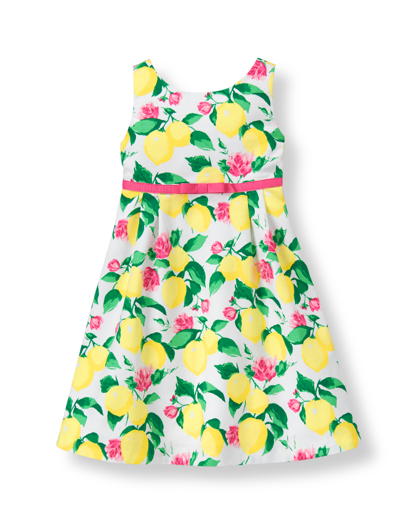 Lemon Pique Dress image number 0