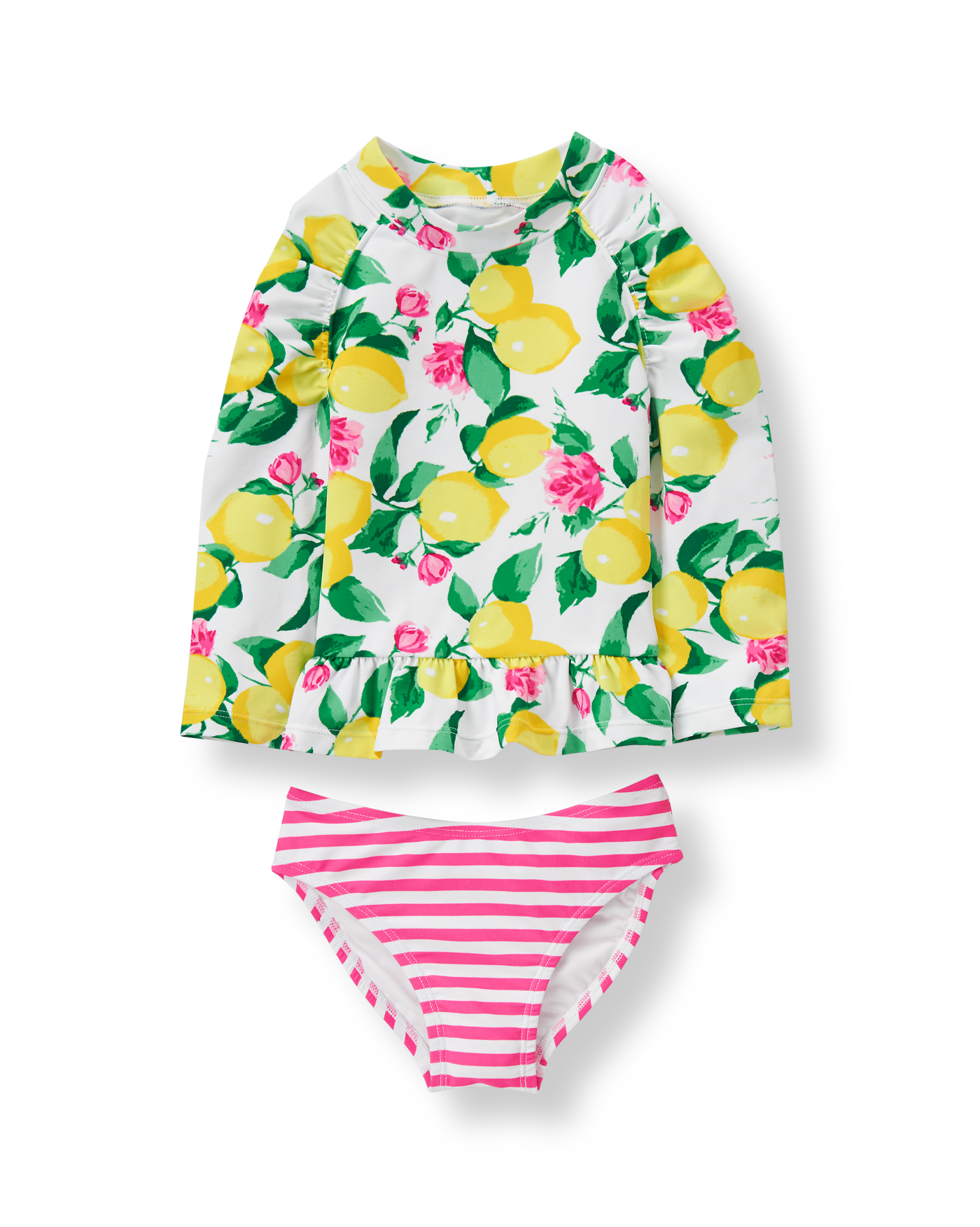 Lemon Rash Guard Set image number 0