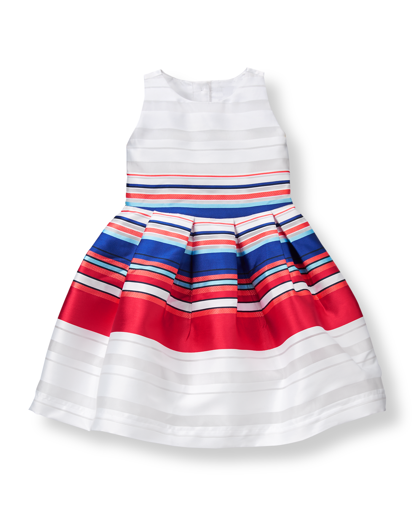 Striped Organza Dress image number 0
