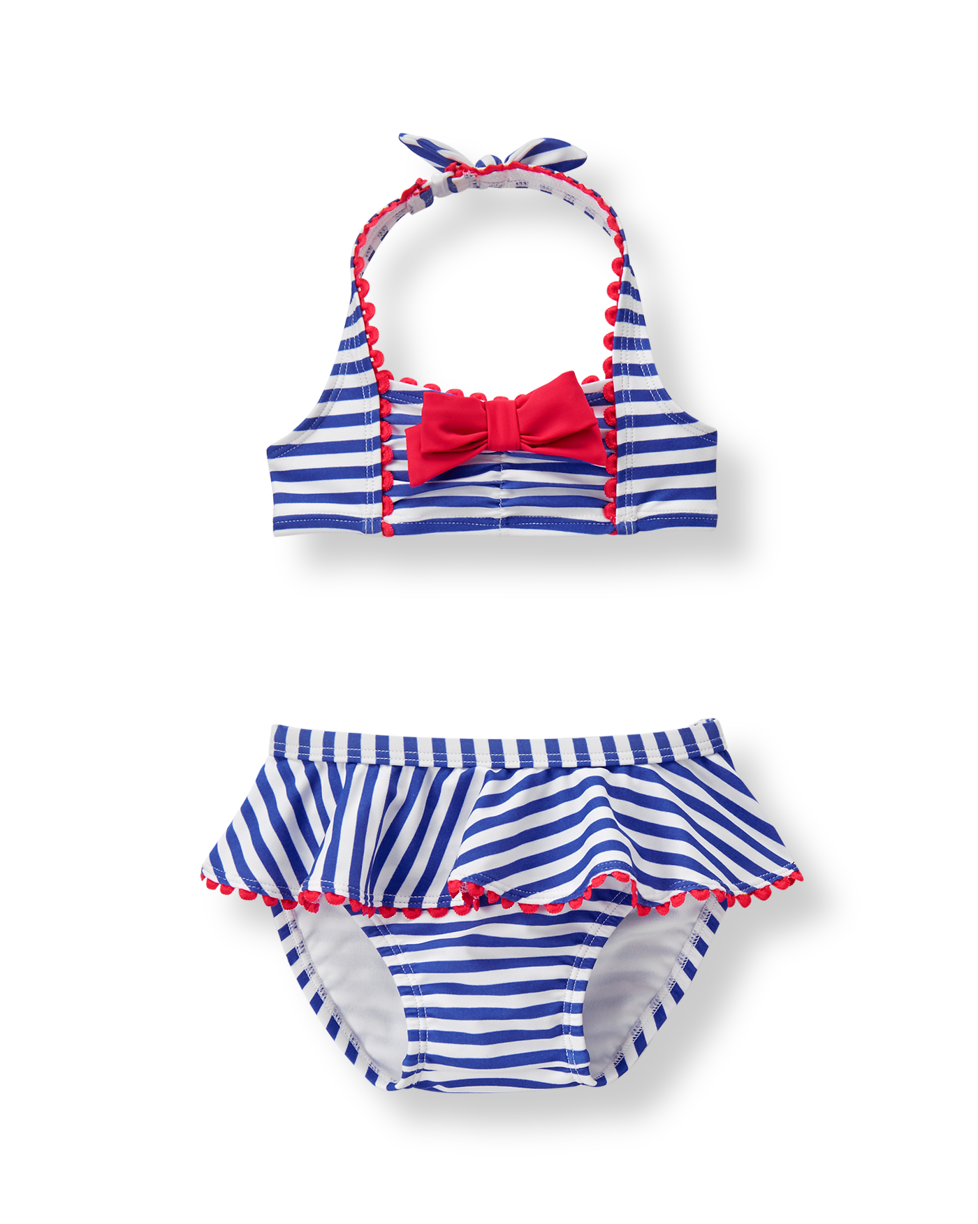 Striped 2-Piece Swimsuit image number 0