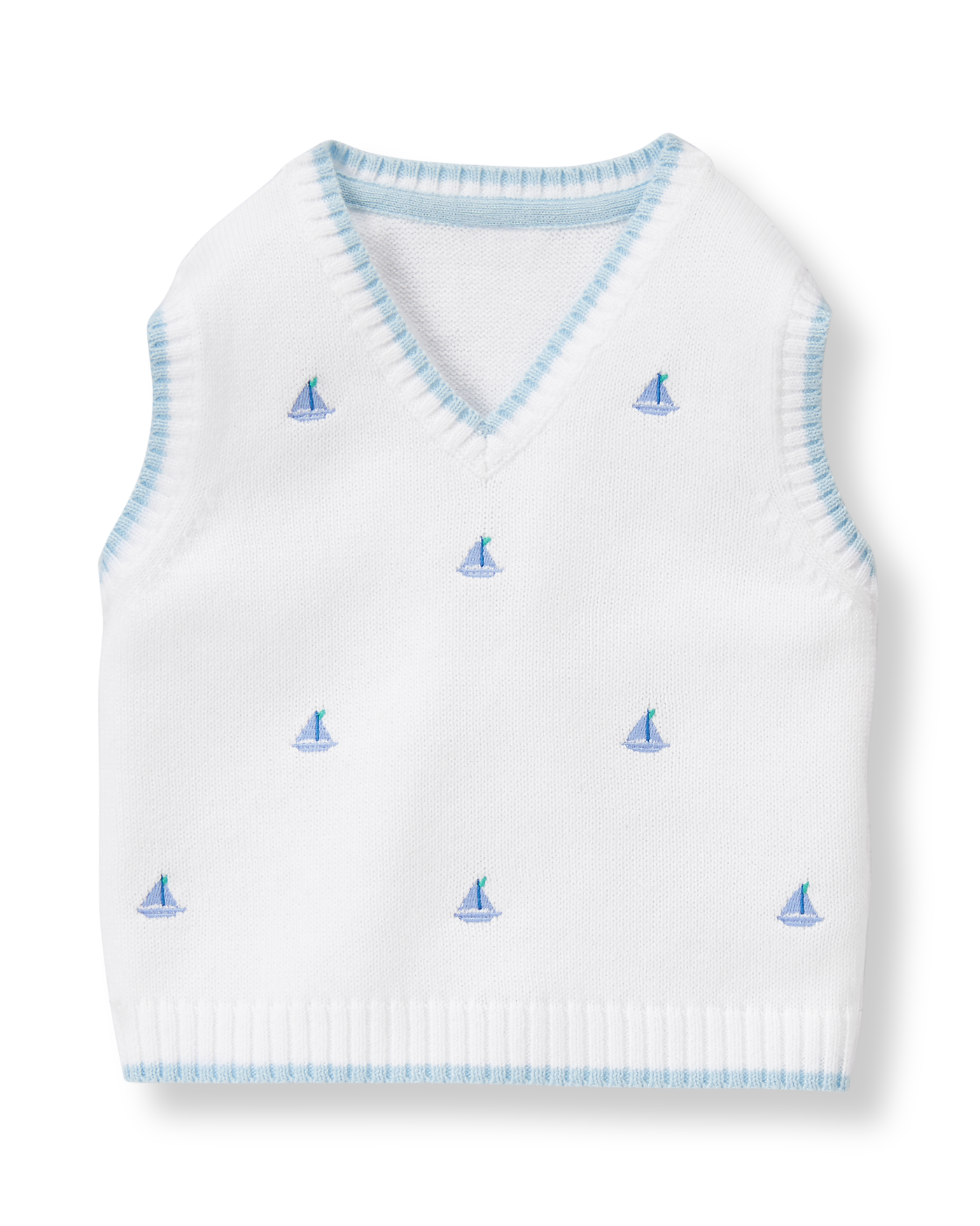 Sailboat Sweater Vest image number 0