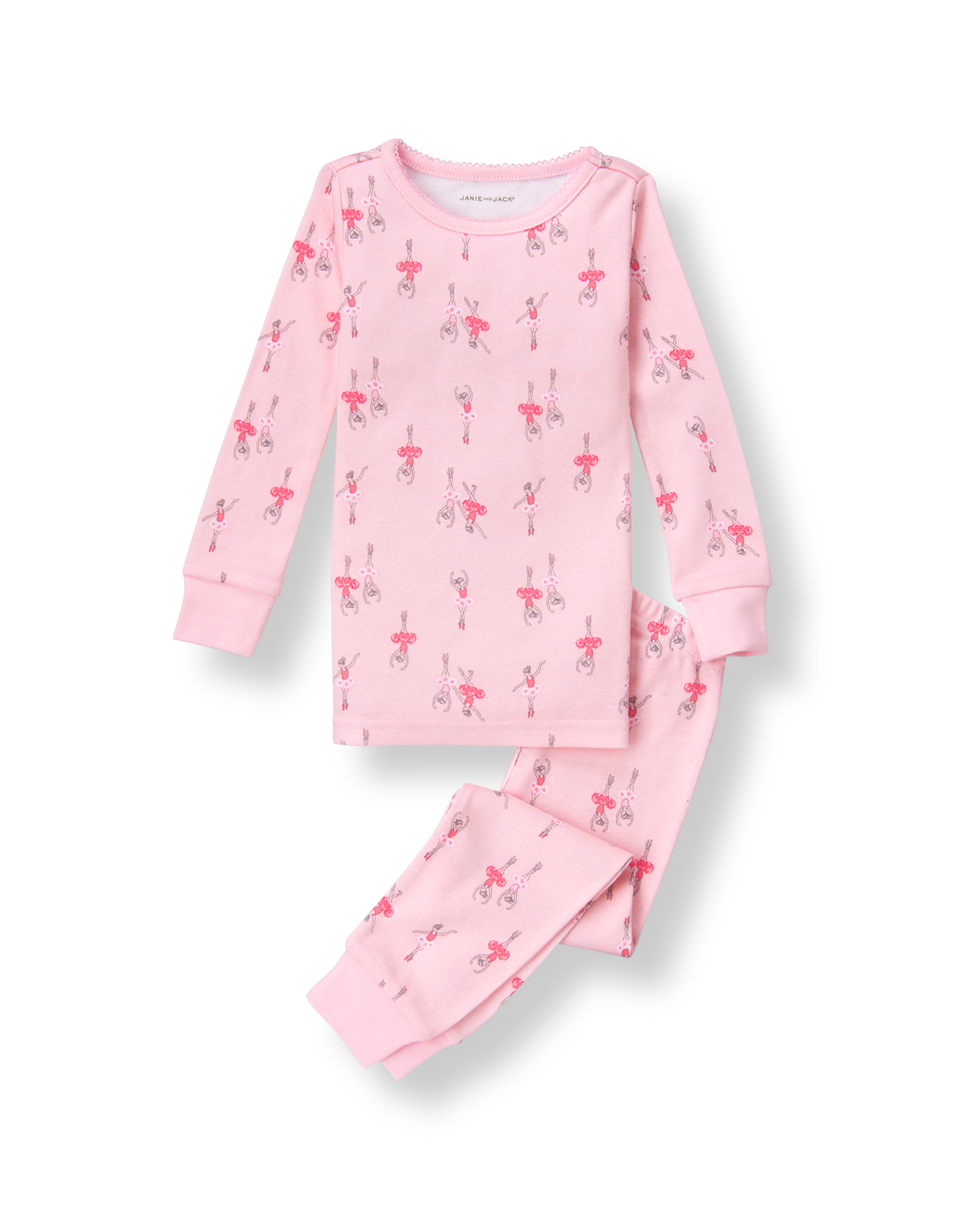 Girl Ballet Pink Ballerina Pajama Set by Janie and Jack