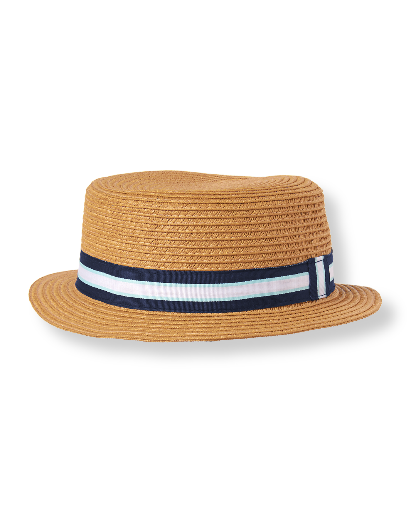 Striped Boater Hat image number 0