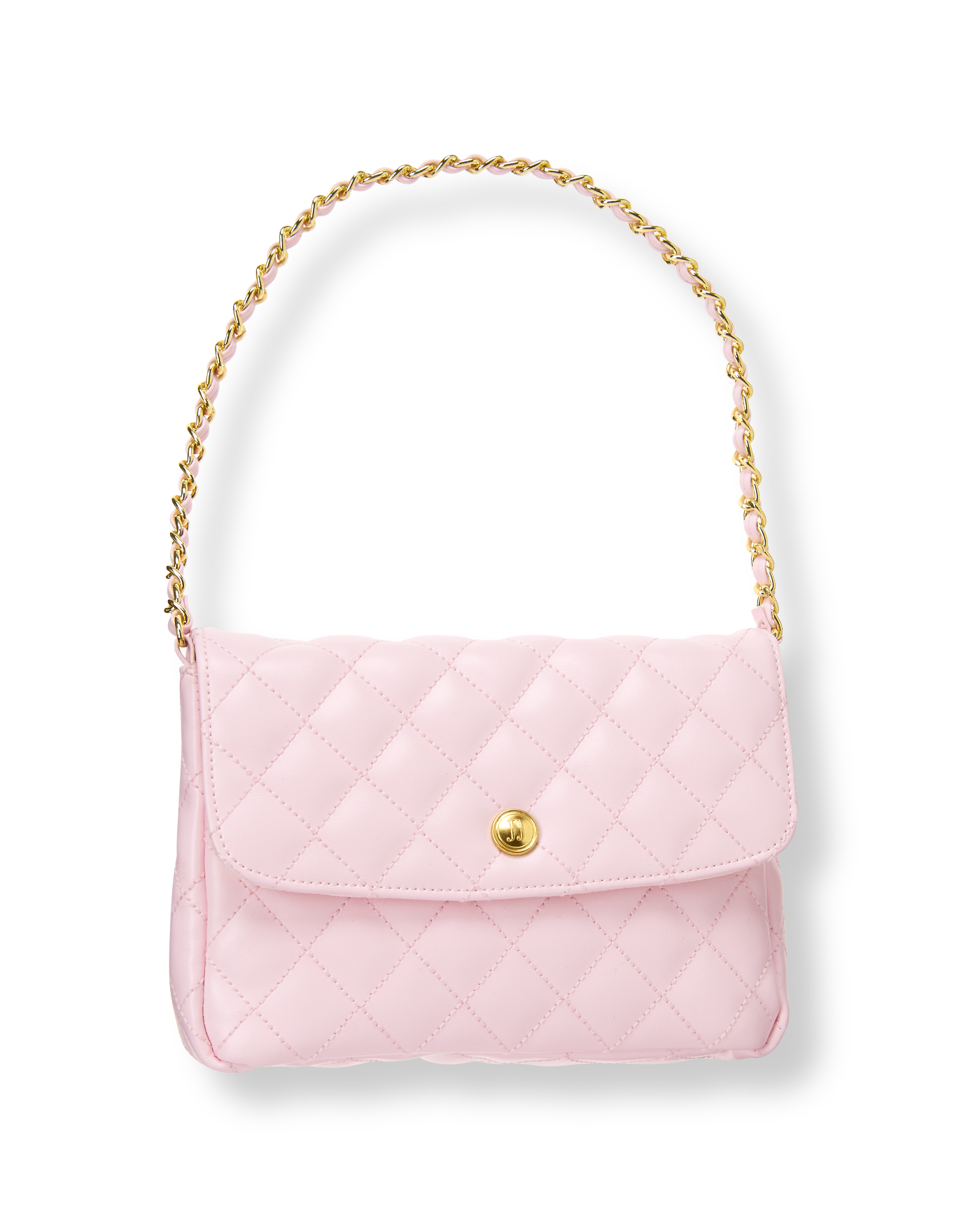Girl Powder Pink Quilted Purse by Janie and Jack