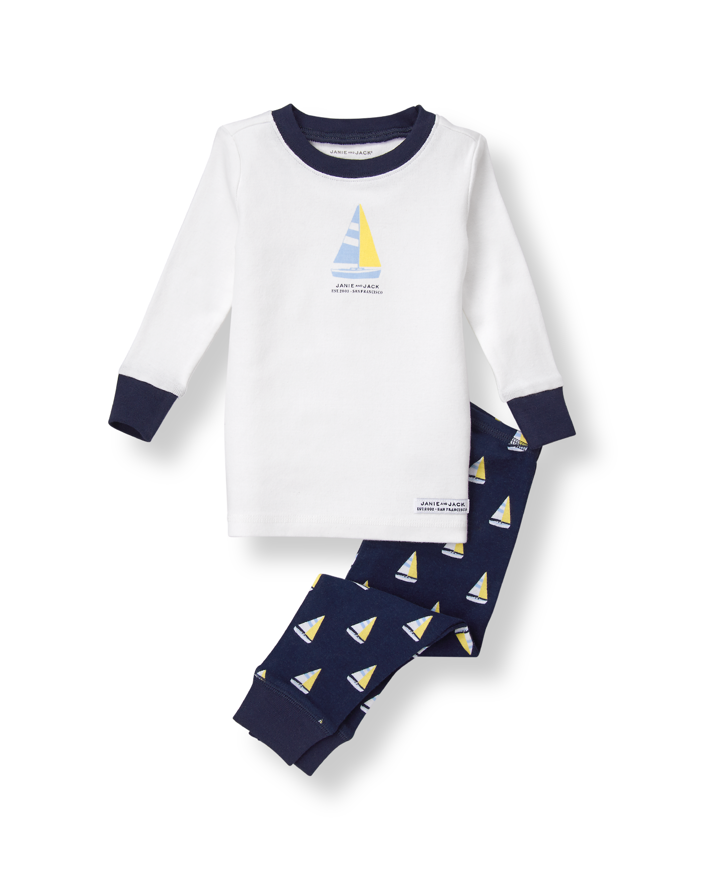 Sailboat Pajama Set image number 0