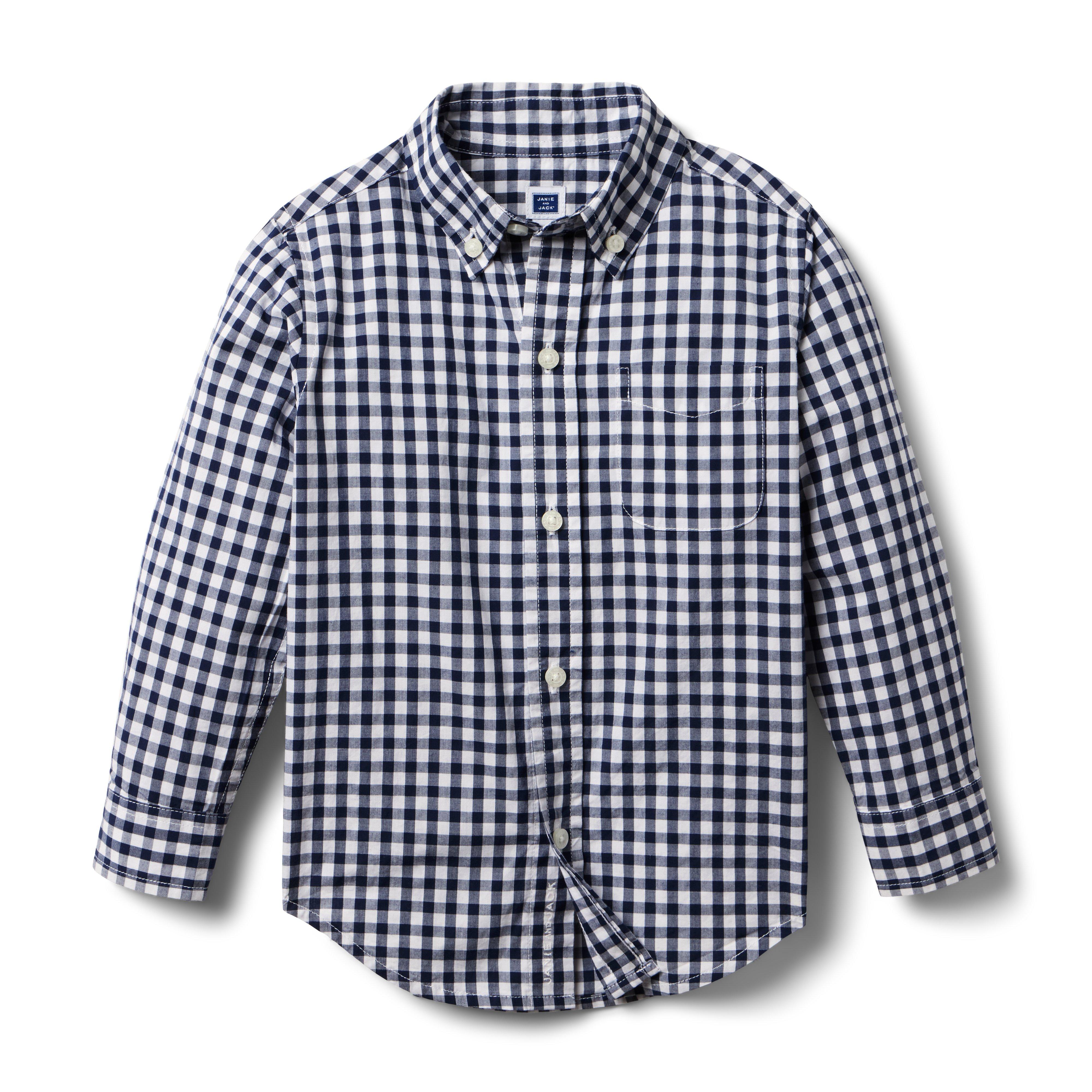 Gingham Poplin Shirt image number 1