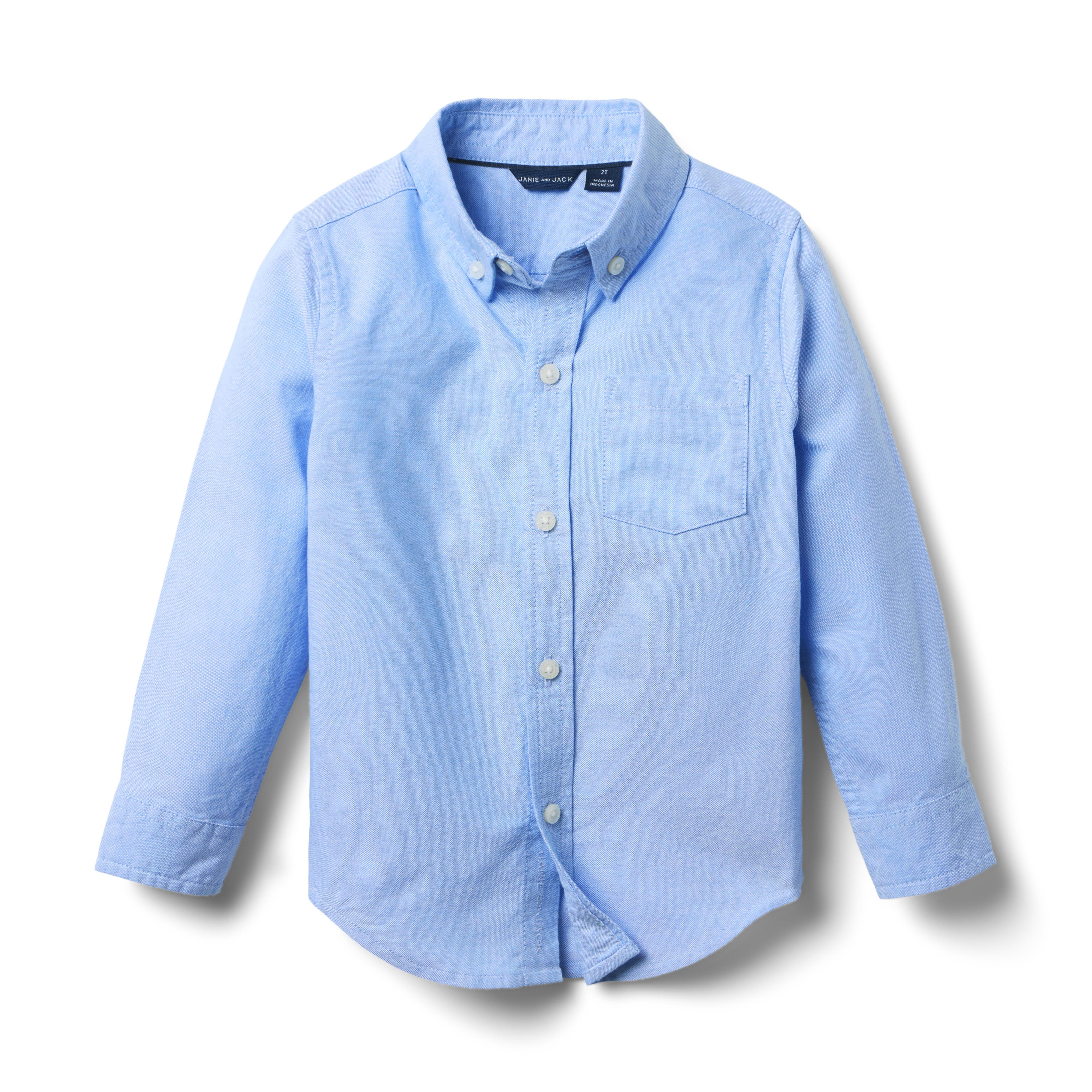 Boy Ocean Air The Oxford Shirt by Janie and Jack