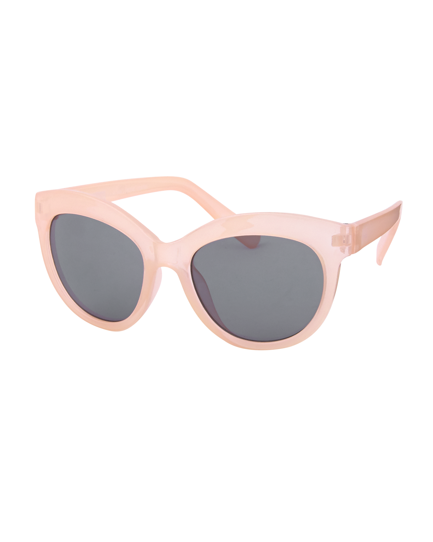 Flamingo Pink Round Sunglasses by Janie and Jack