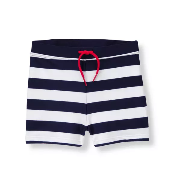 Striped Swim Short