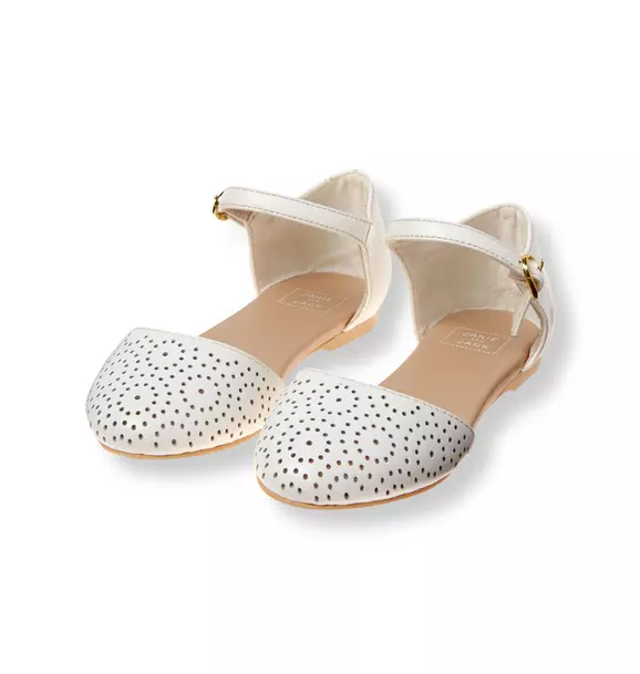 Eyelet D&rsquo;Orsay Flat