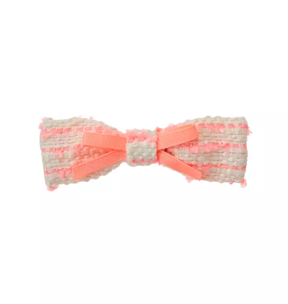 Tweed Bow Clip image number 0